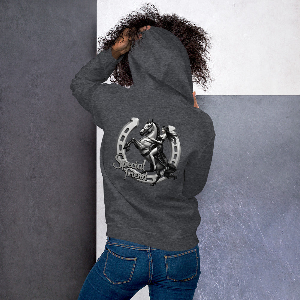Women's horse Shoe special friend Hoodie