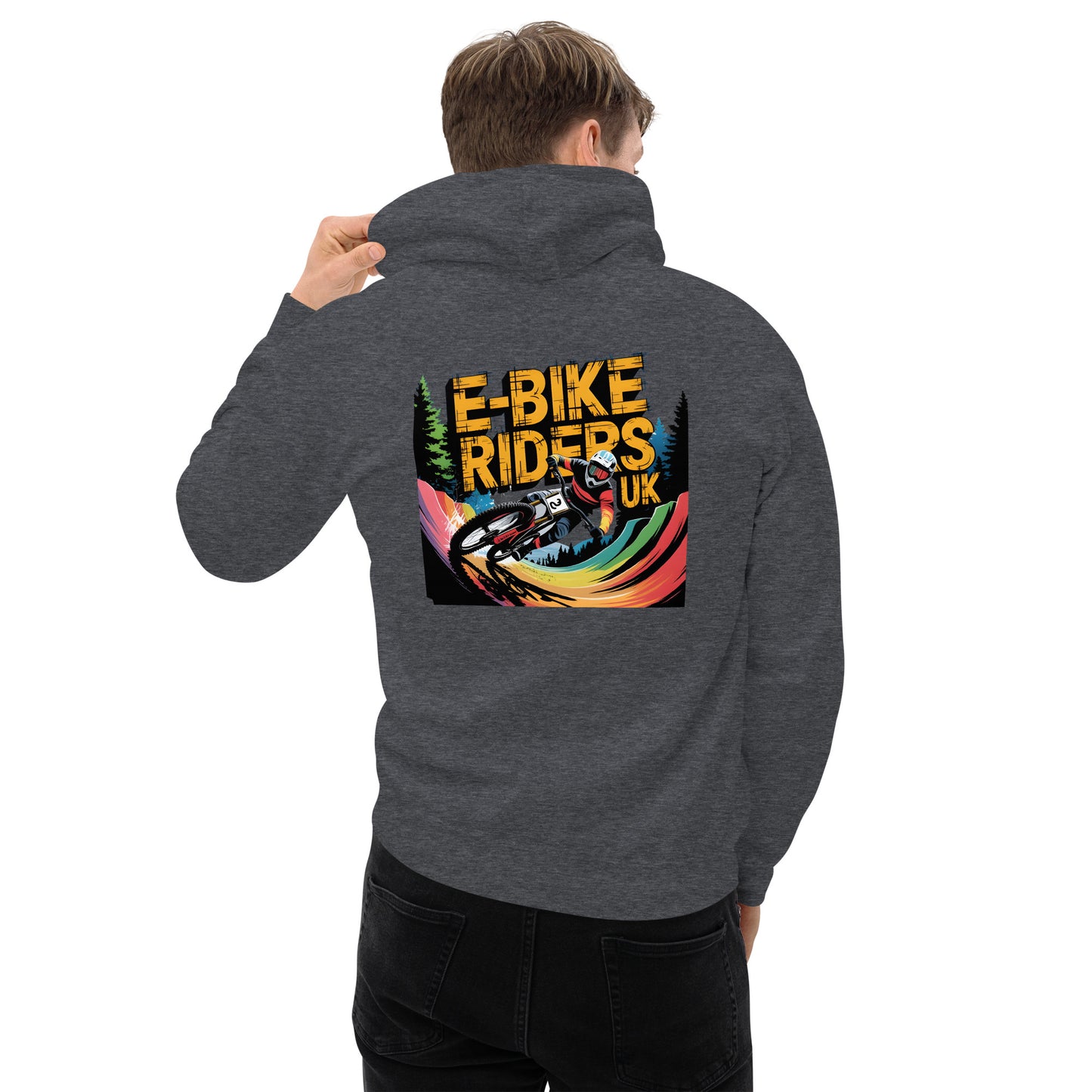 Unisex E-bike riders U K Series 2 Hoodie