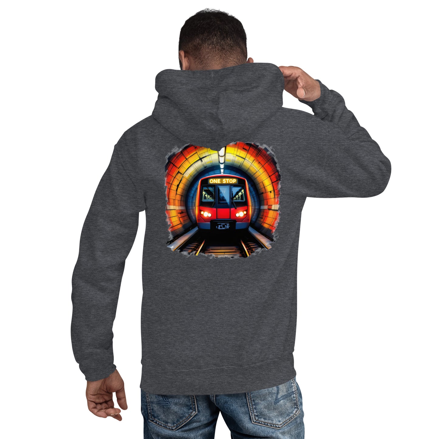 Unisex UK Underground one stop Hoodie