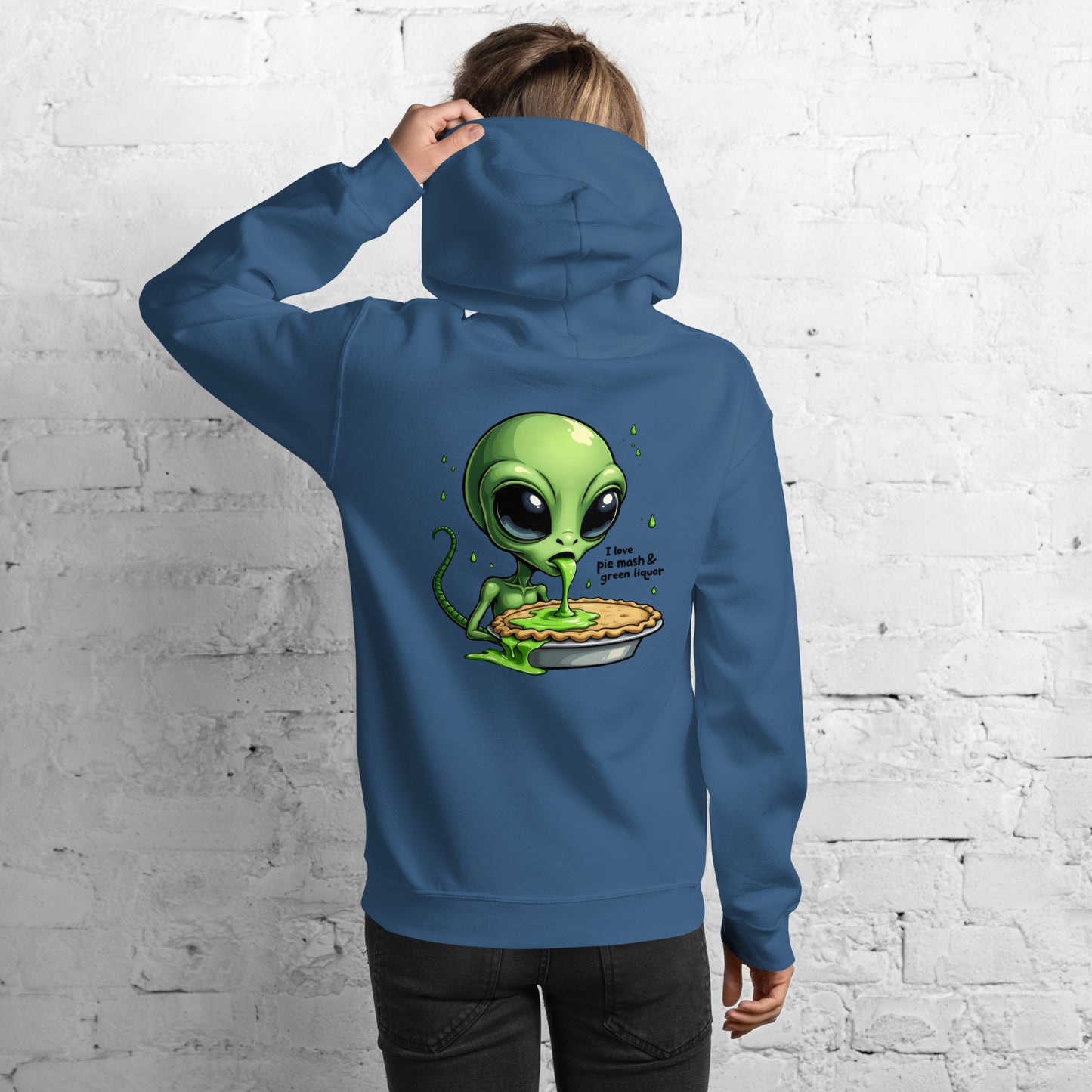 Unisex Alien pie and liquor Hoodie