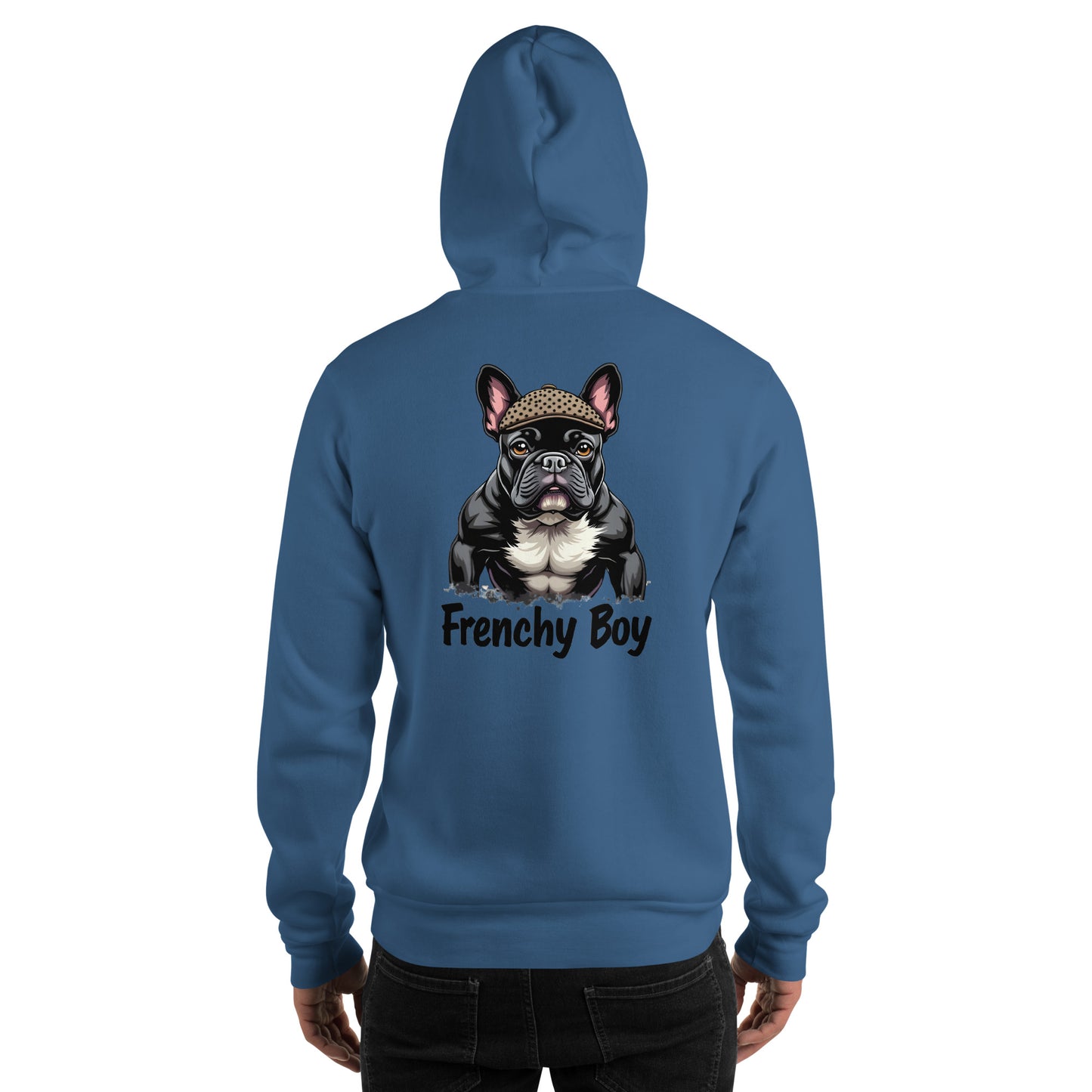 Unisex French bulldog Frenchy boy Hoodie