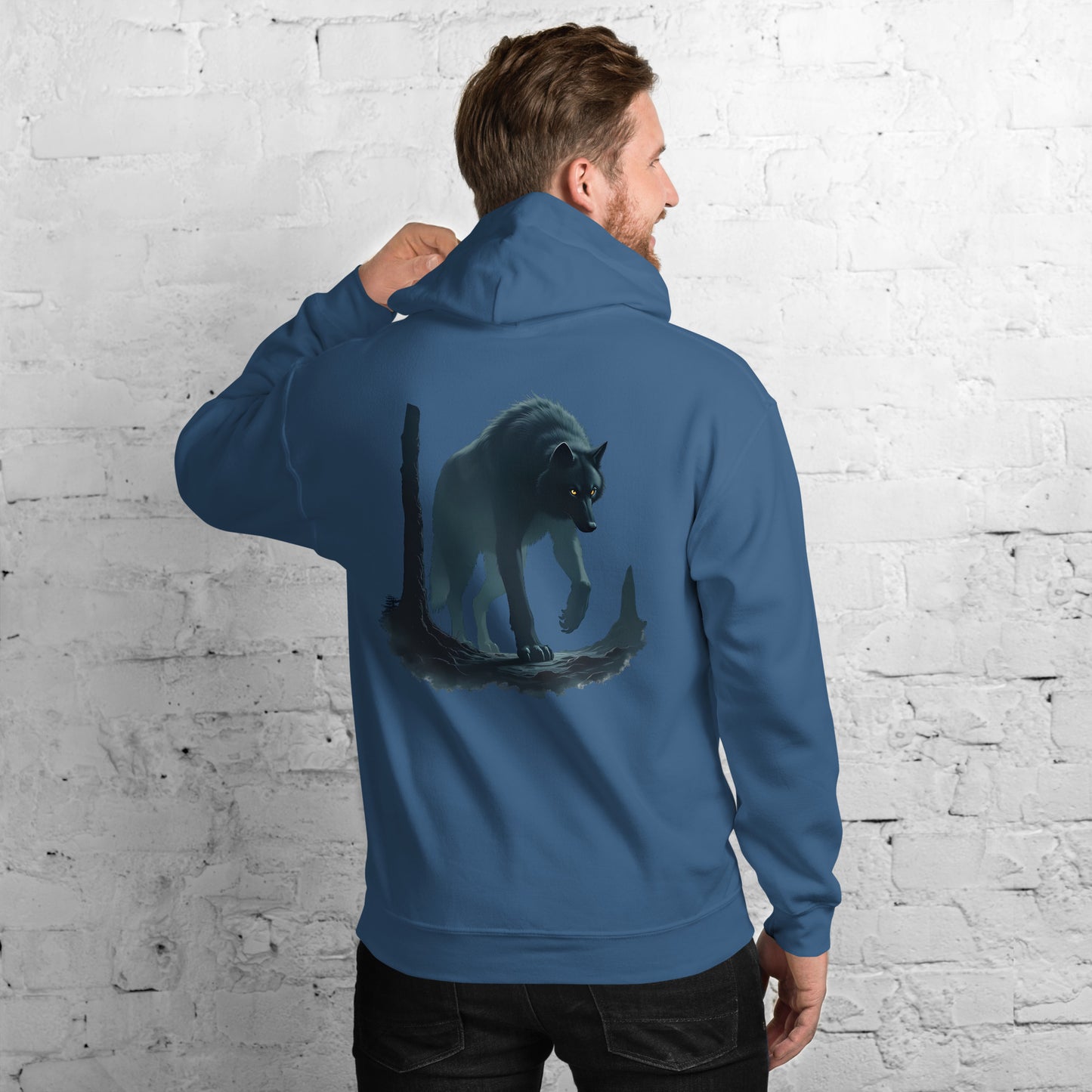 Unisex Unisex Shadow Wolf classic tee Hoodie