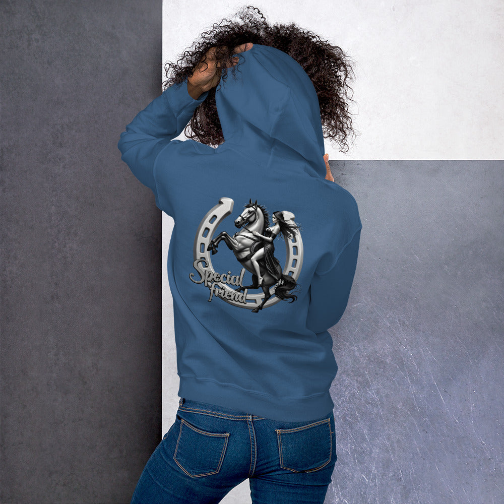 Women's horse Shoe special friend Hoodie