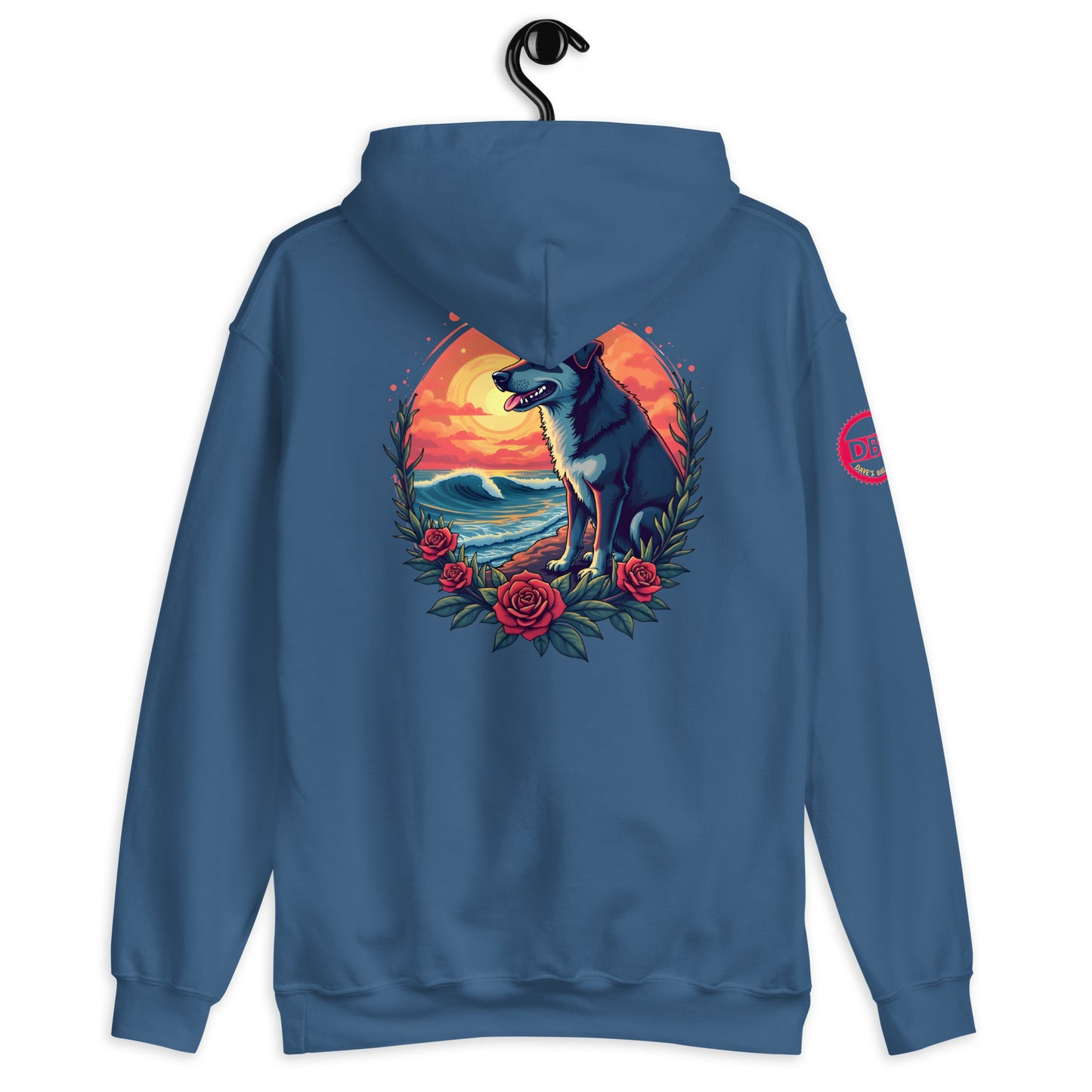 Unisex Labrador rose Hoodie