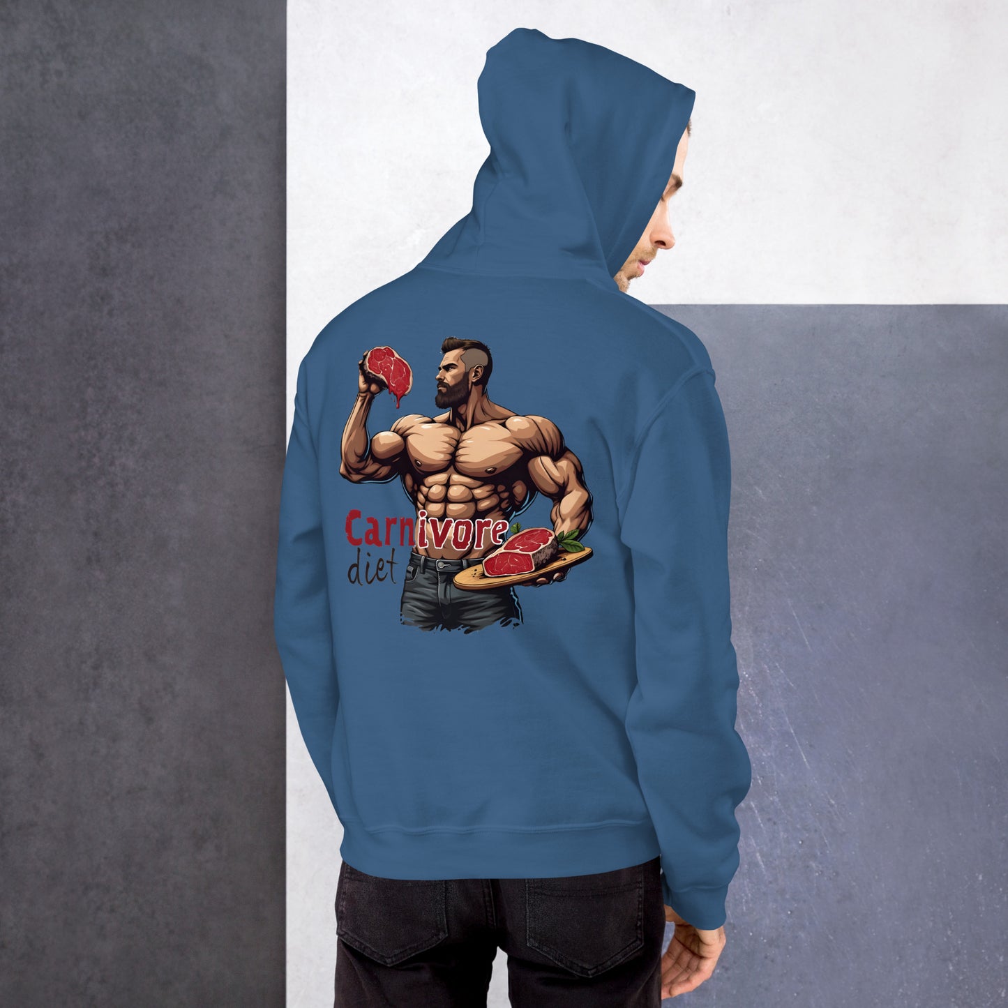 Men's carnivore diet Hoodie