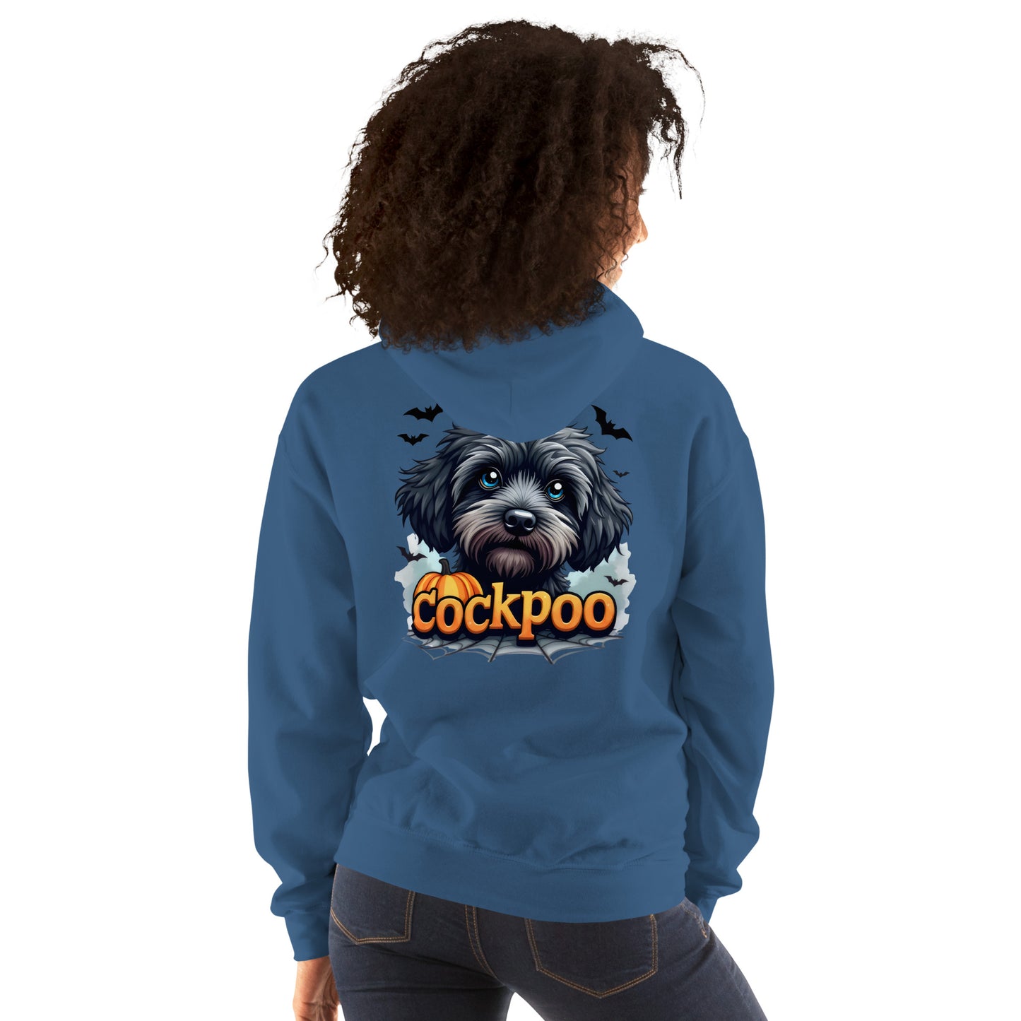 Unisex Halloween cockapoo dog Hoodie