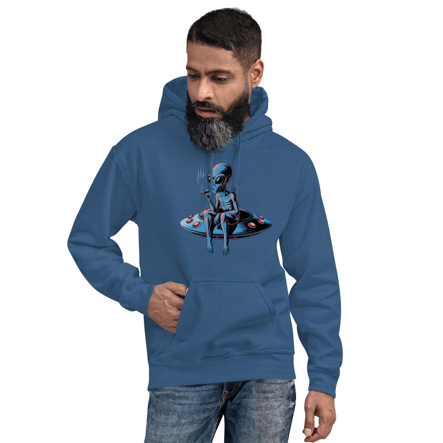 Unisex UFO Would anyone like a lift Hoodie