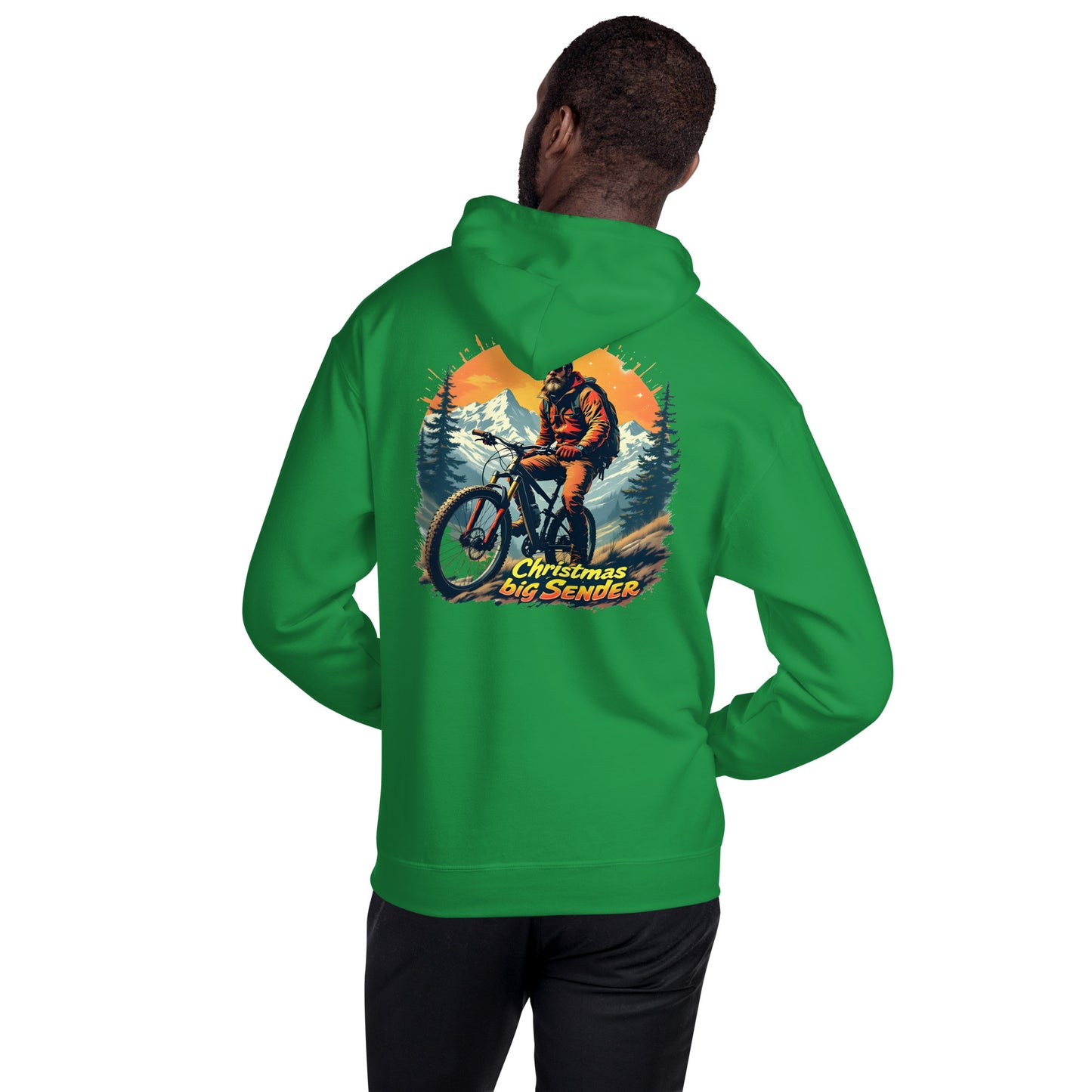 Unisex christmas big sender Hoodie