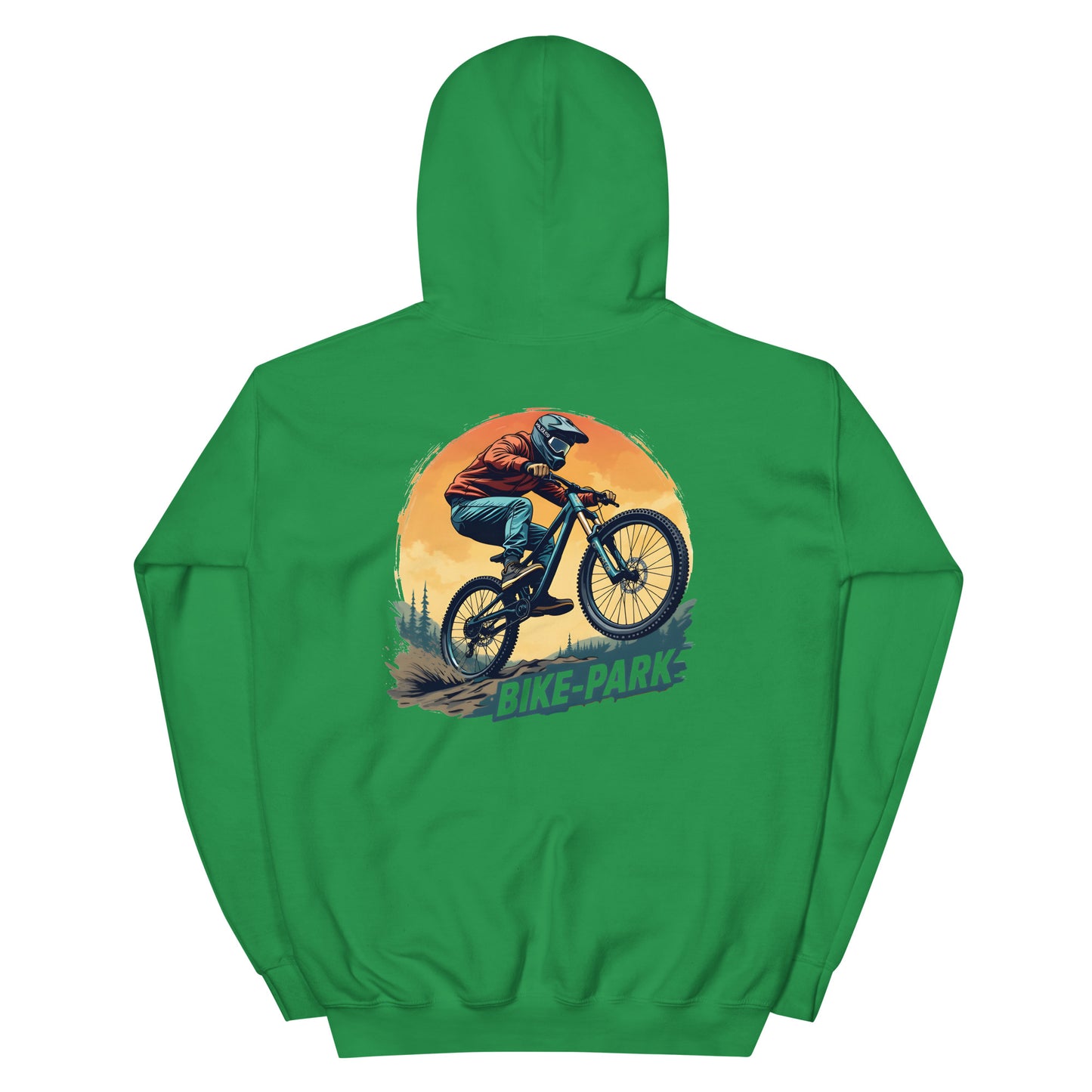 Unisex men's bike Park Rider classic Hoodie