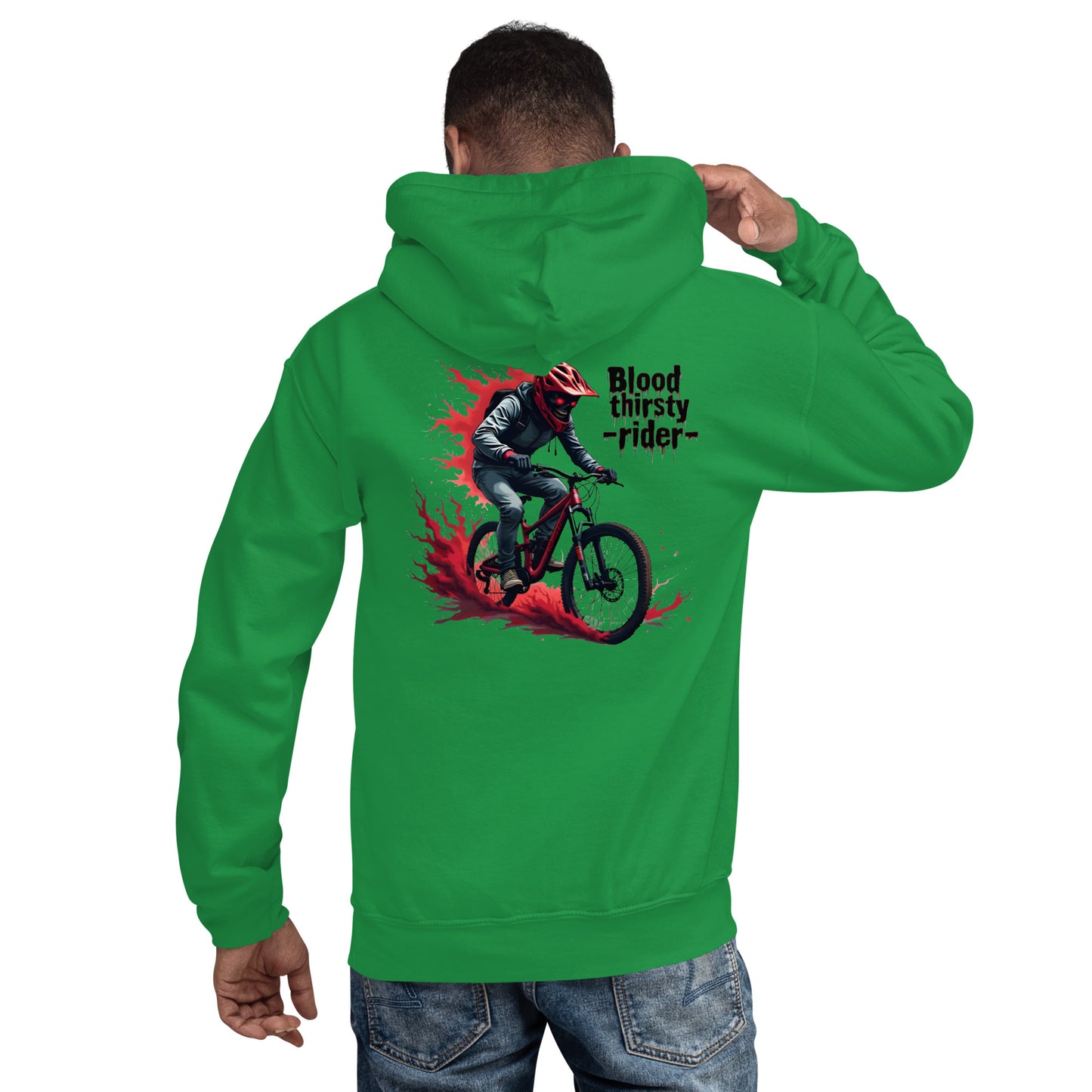 Men's blood thirsty rider Hoodie