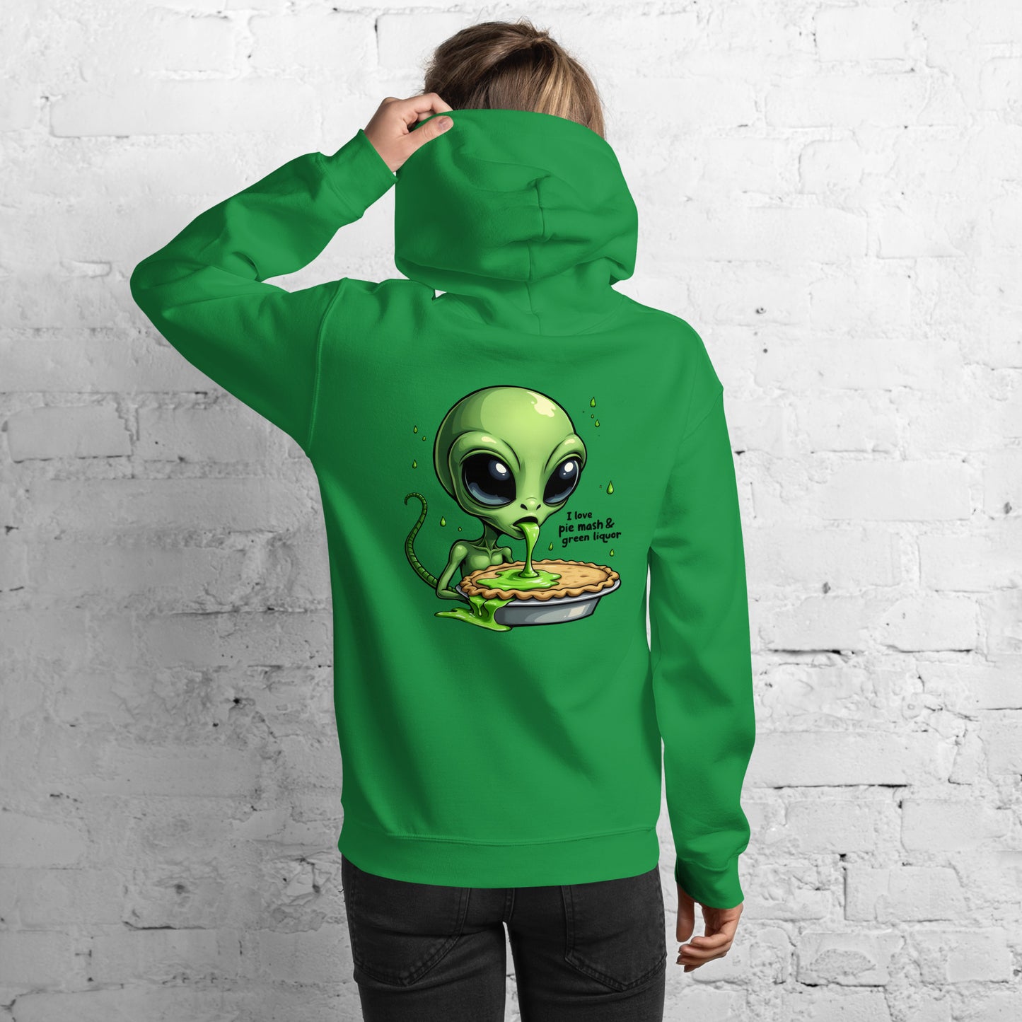 Unisex Alien pie and liquor Hoodie