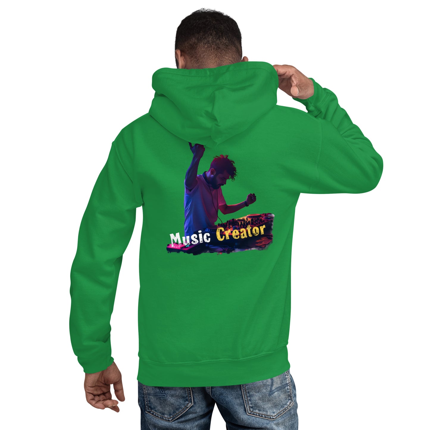 Unisex Music maker Twin-print music creator Hoodie