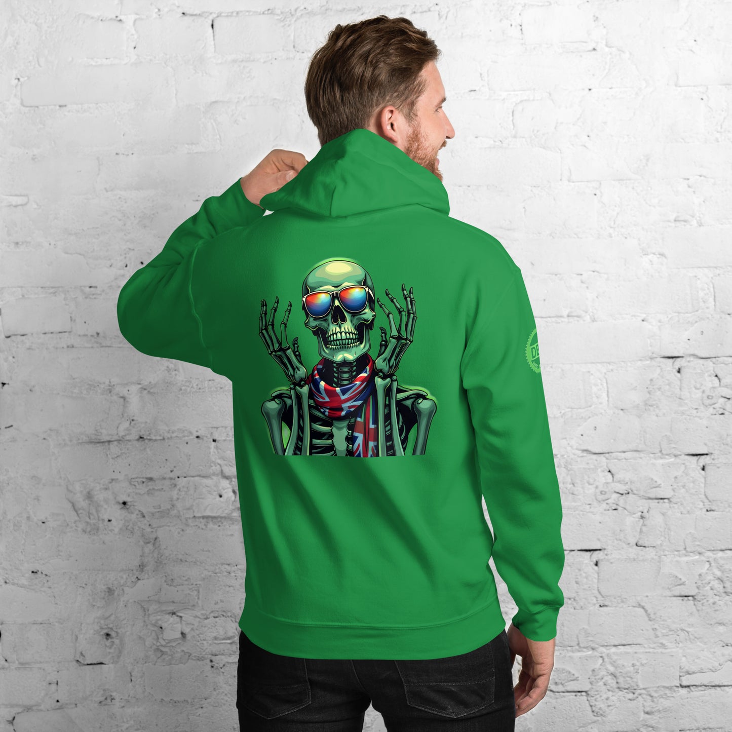Unisex Luminous skeleton man Hoodie