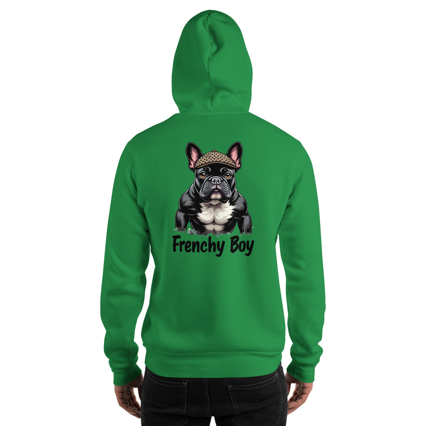 Unisex French bulldog Frenchy boy Hoodie
