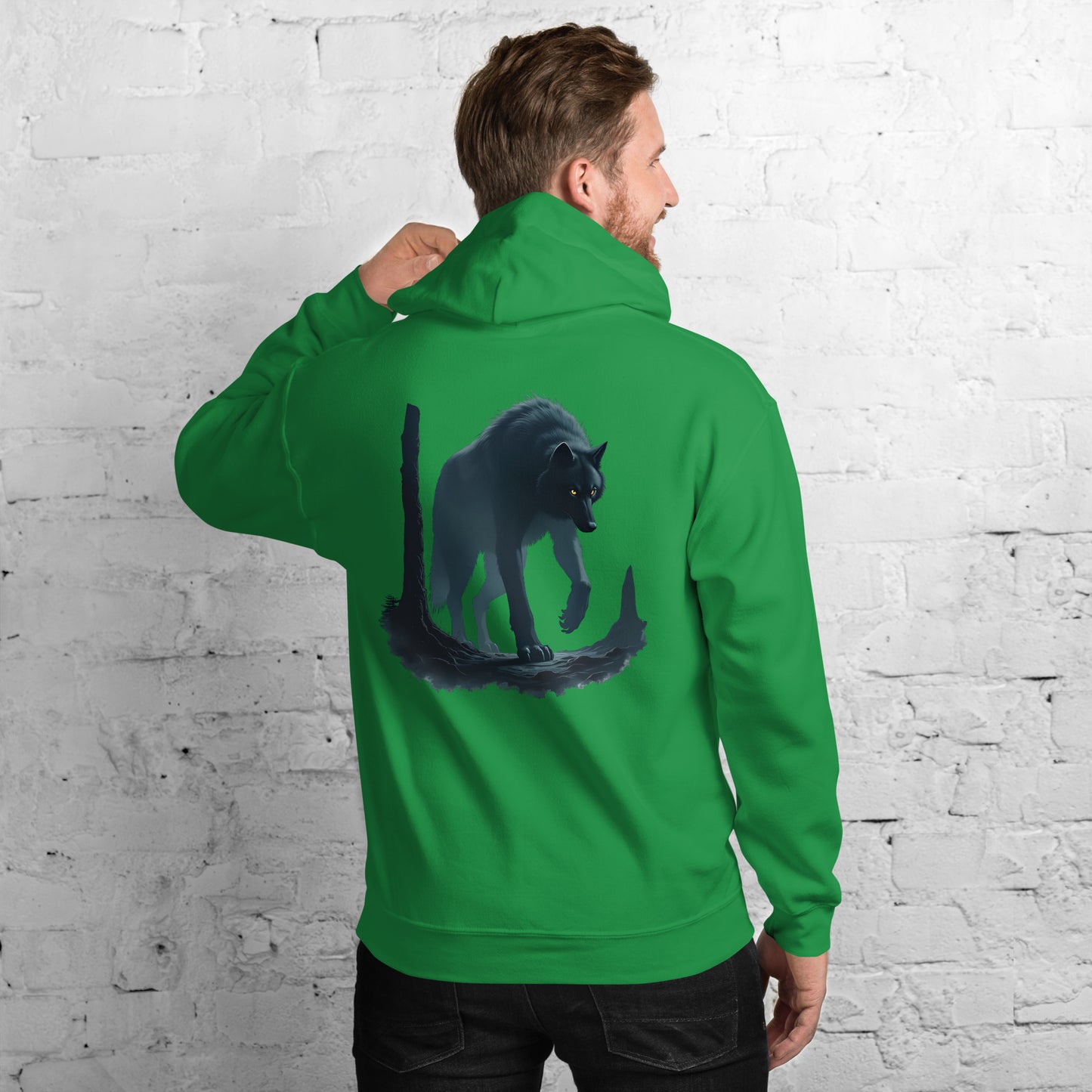 Unisex Unisex Shadow Wolf classic tee Hoodie