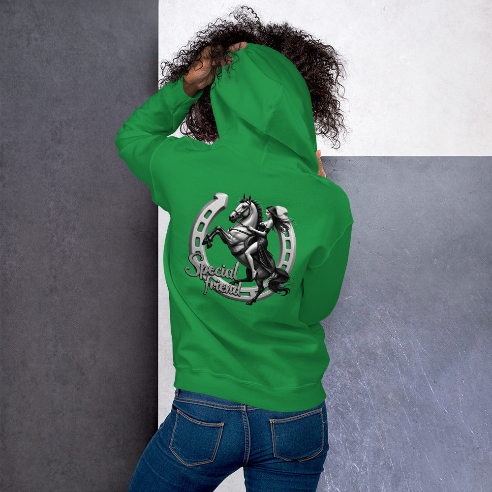 Women's horse Shoe special friend Hoodie
