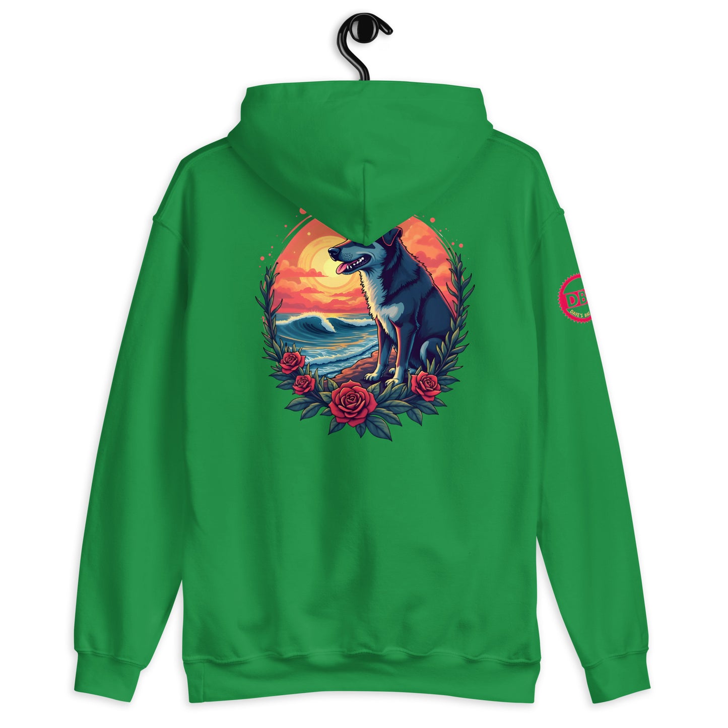 Unisex Labrador rose Hoodie