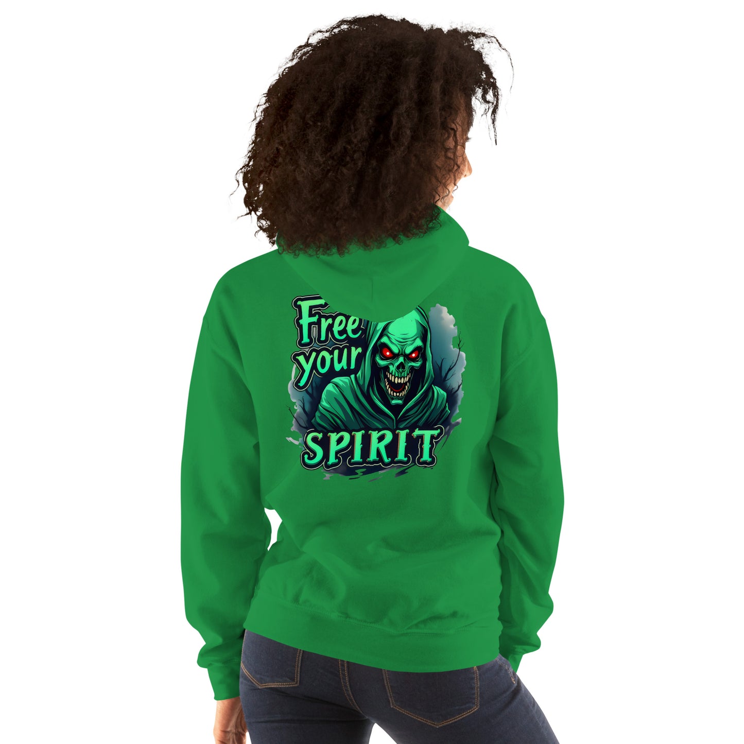 Unisex Halloween free your spirit heavy blend Hoodie