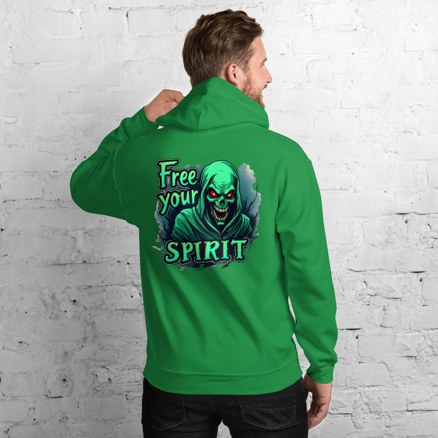 Unisex Halloween free your spirit heavy blend Hoodie
