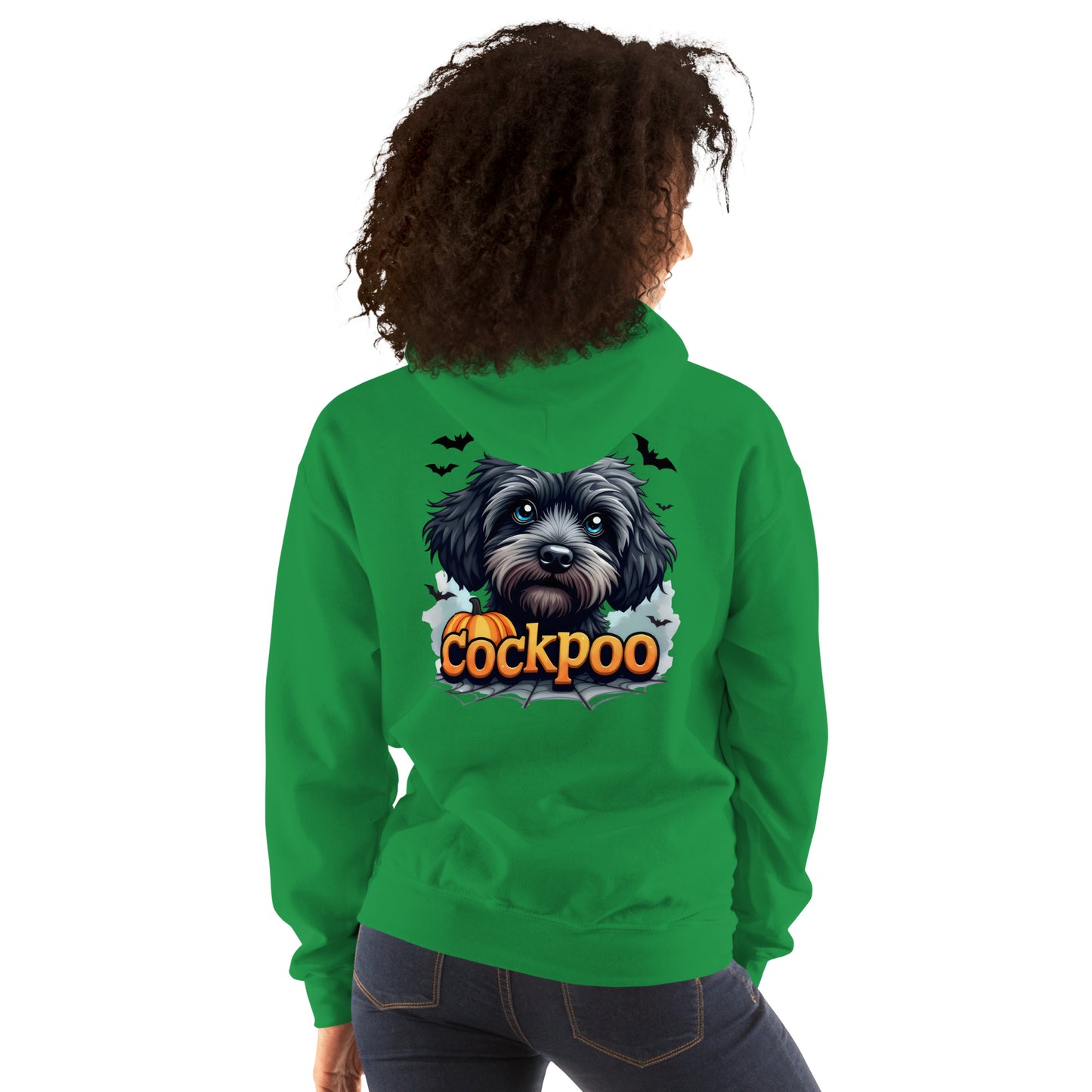 Unisex Halloween cockapoo dog Hoodie