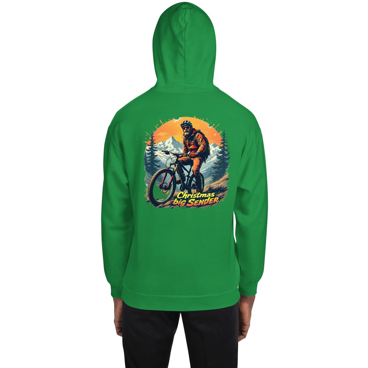 Unisex christmas big sender Hoodie