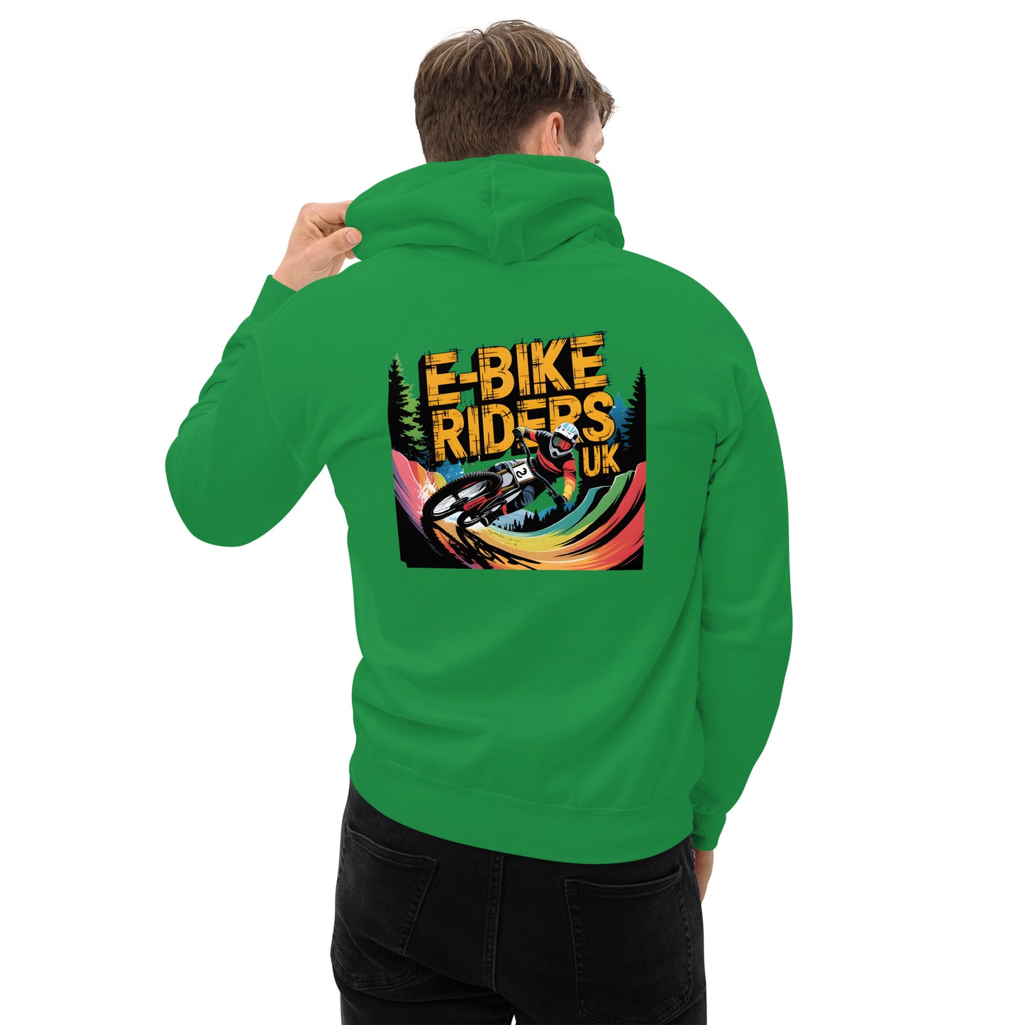 Unisex E-bike riders U K Series 2 Hoodie