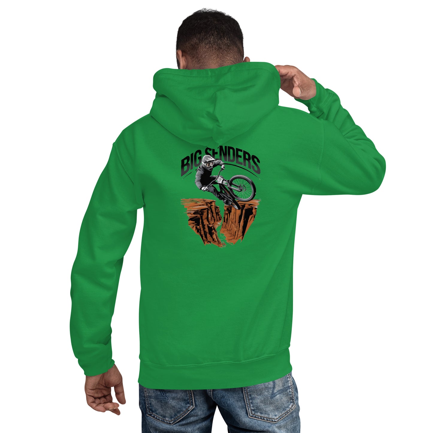 Unisex Twin print Big Canyon Sender Hoodie