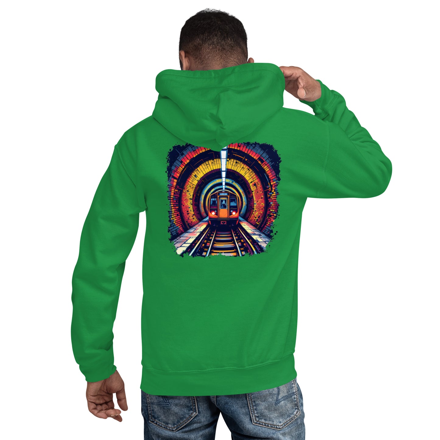 Unisex London Underground the Break-arch Hoodie