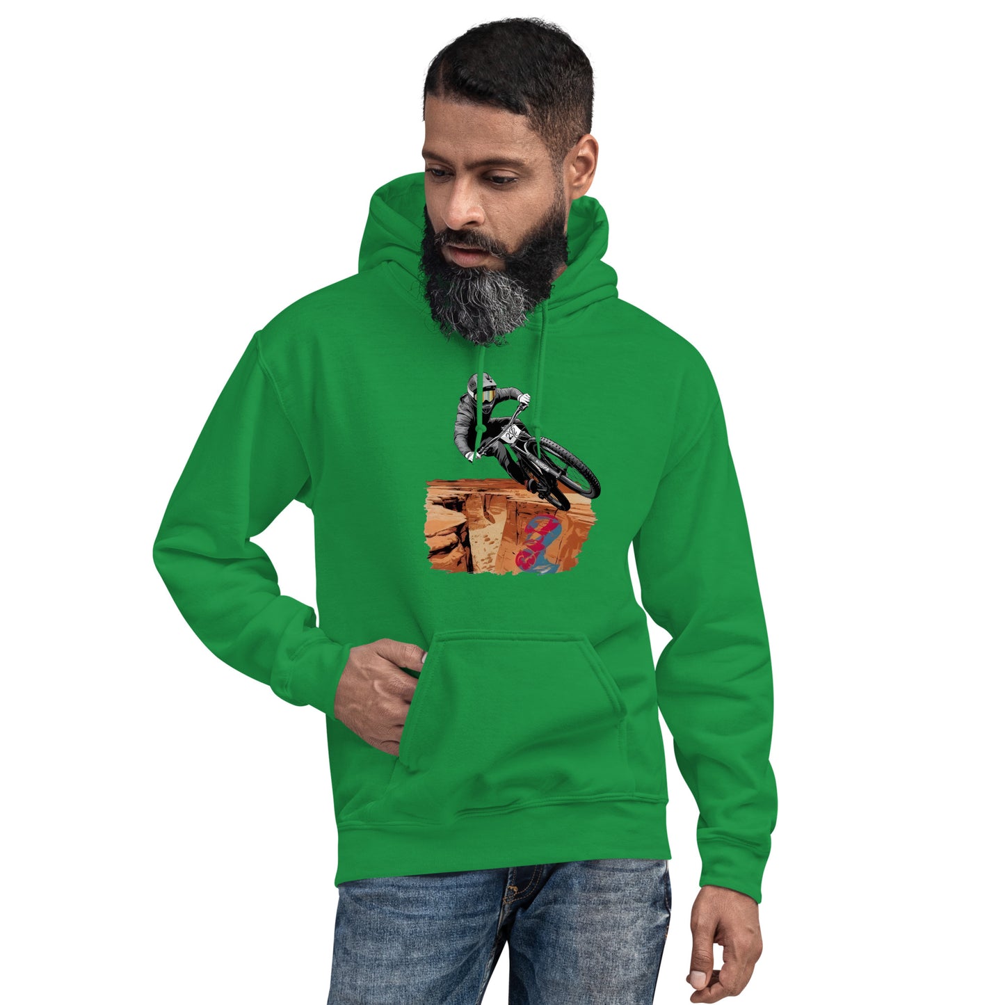 Unisex Twin print Big Canyon Sender Hoodie