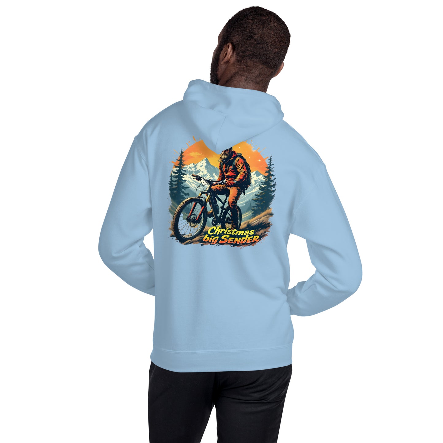 Unisex christmas big sender Hoodie