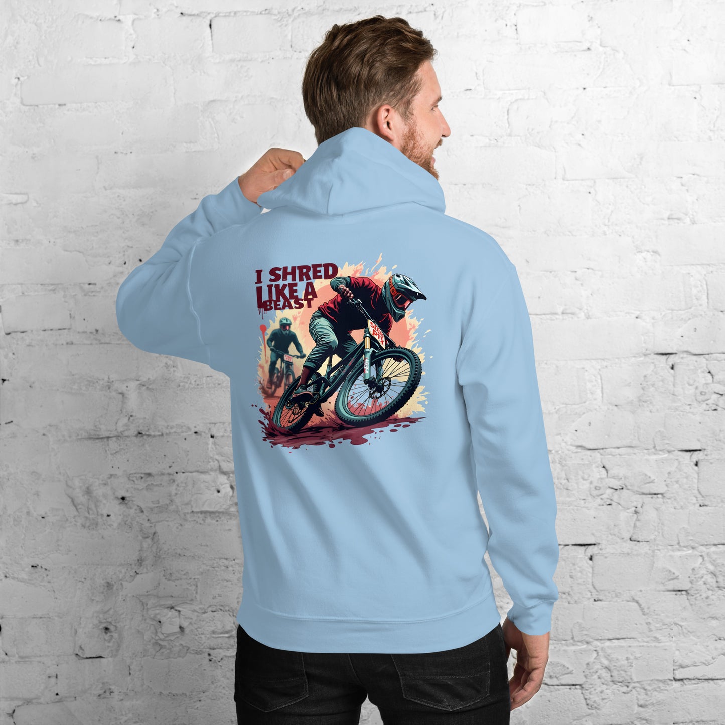 Unisex MTB Shredding Hoodie