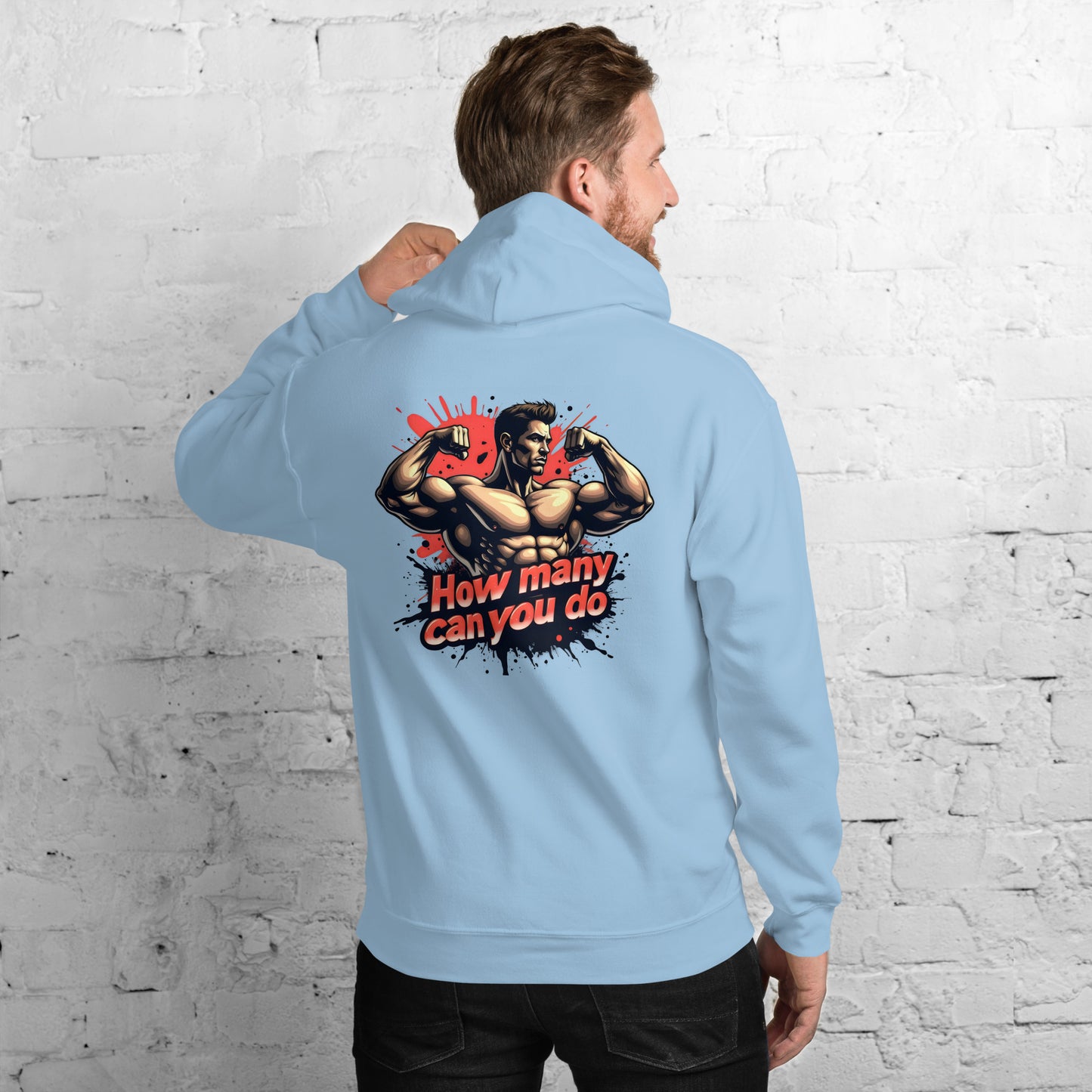 Unisex How many can you do Hoodie