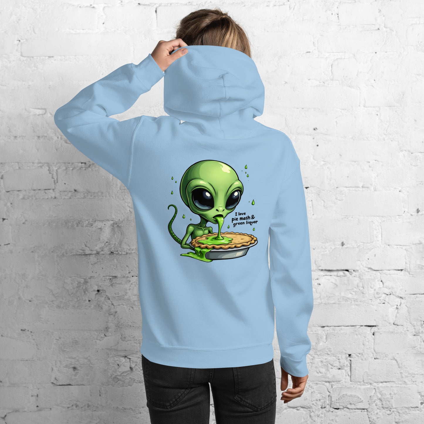 Unisex Alien pie and liquor Hoodie