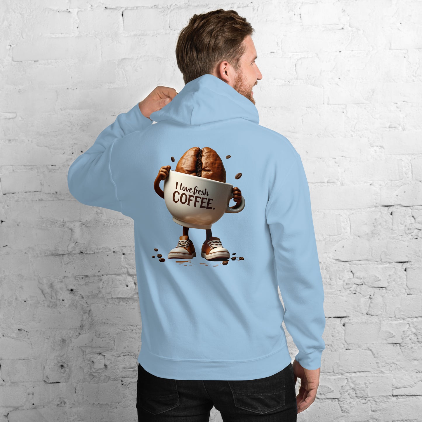 Unisex I love fresh coffee Hoodie