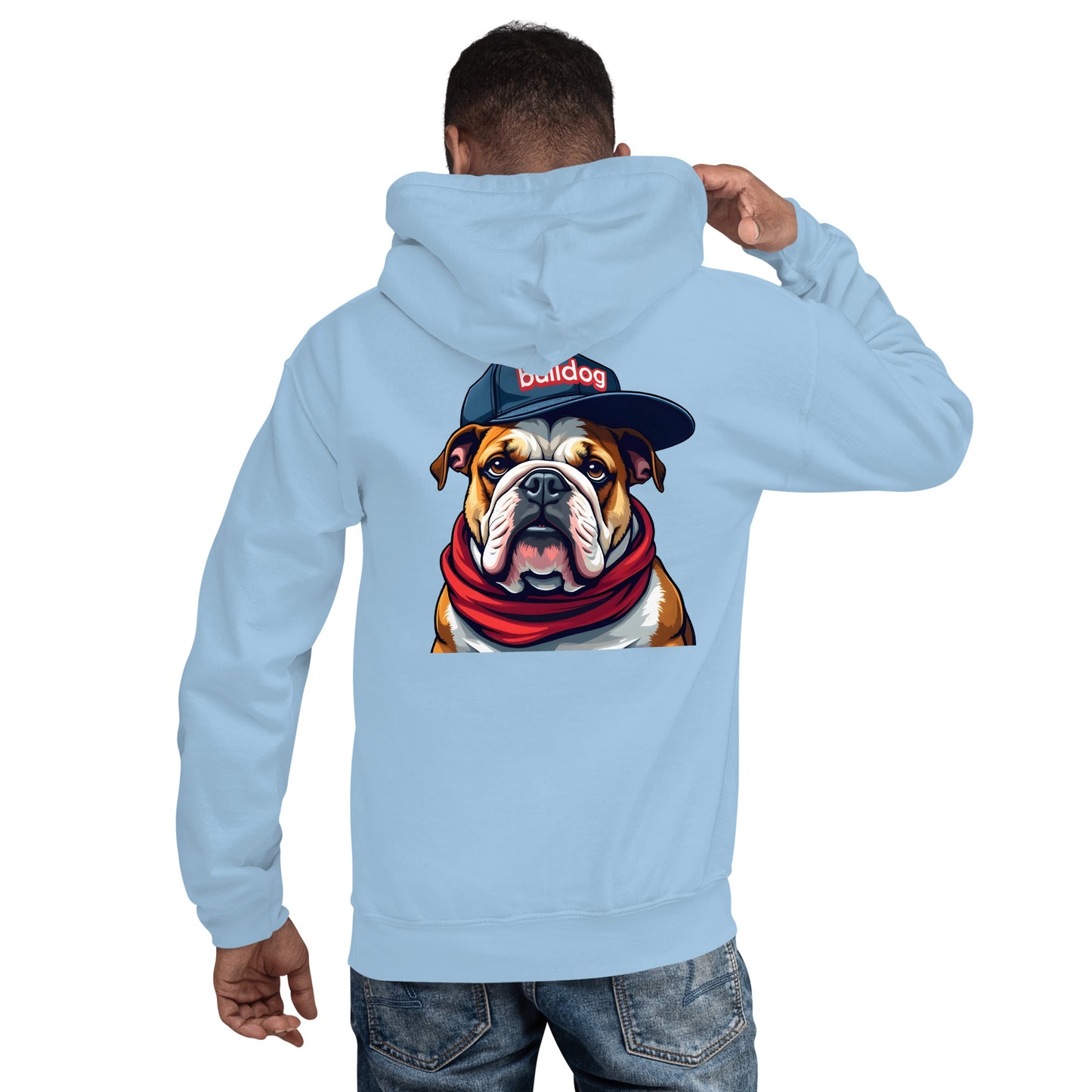 Unisex British bulldog baseball cap Hoodie