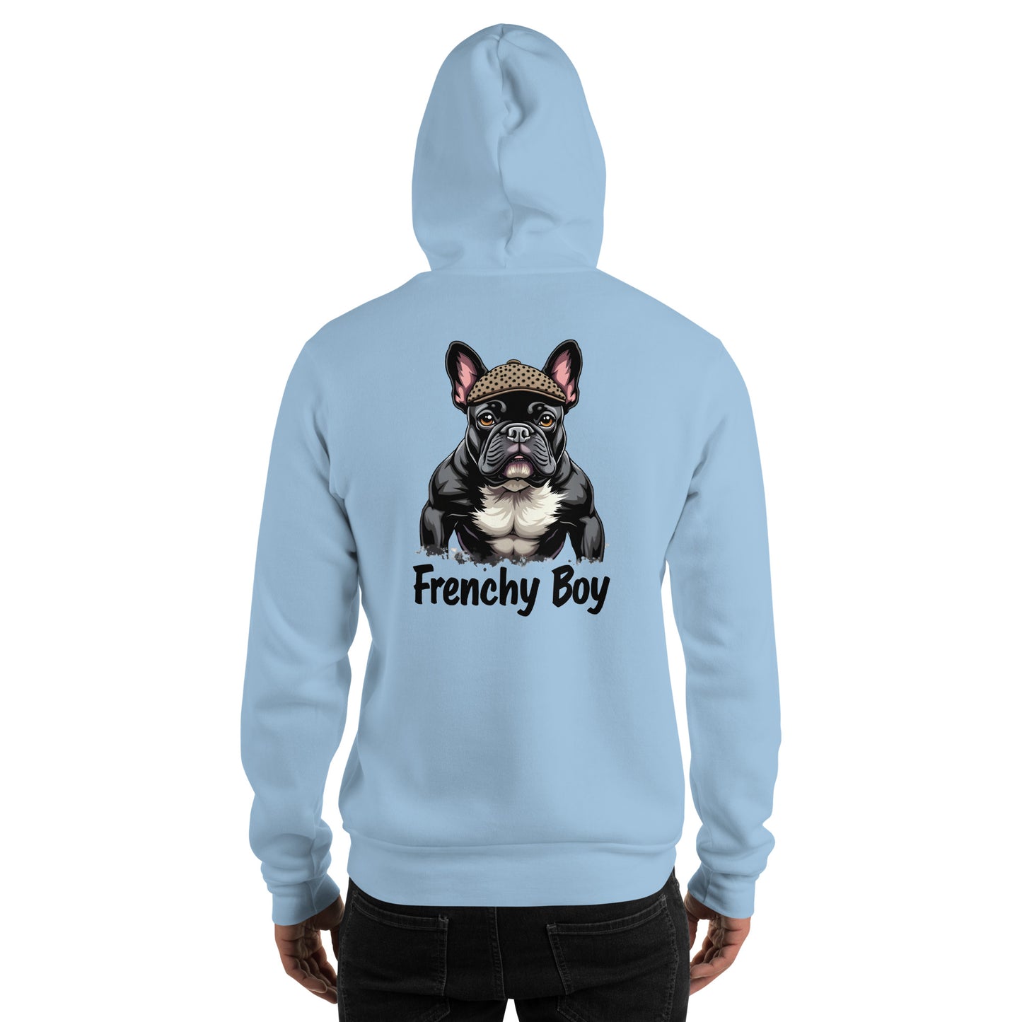 Unisex French bulldog Frenchy boy Hoodie