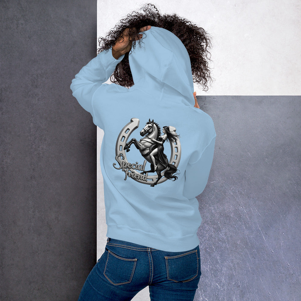 Women's horse Shoe special friend Hoodie
