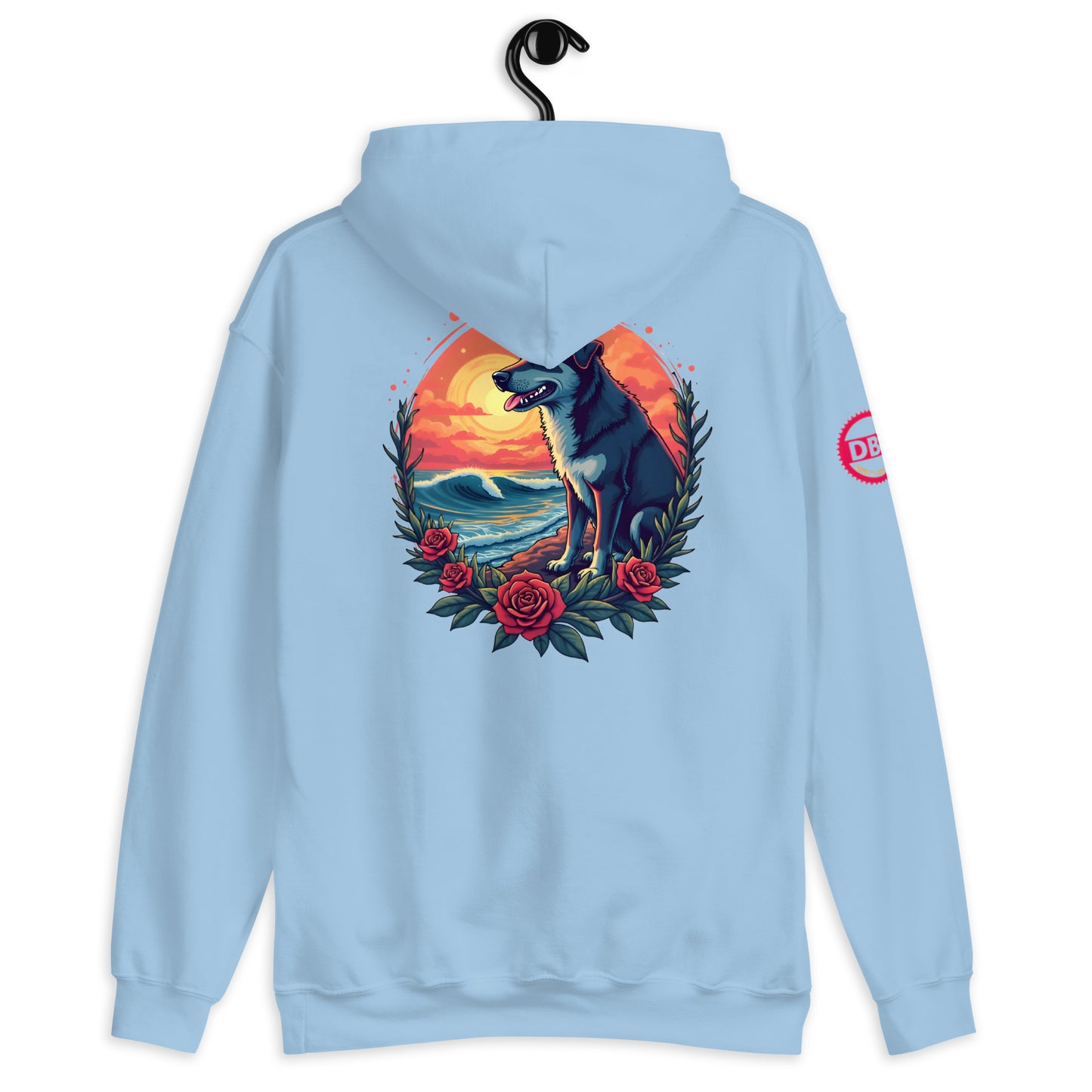 Unisex Labrador rose Hoodie