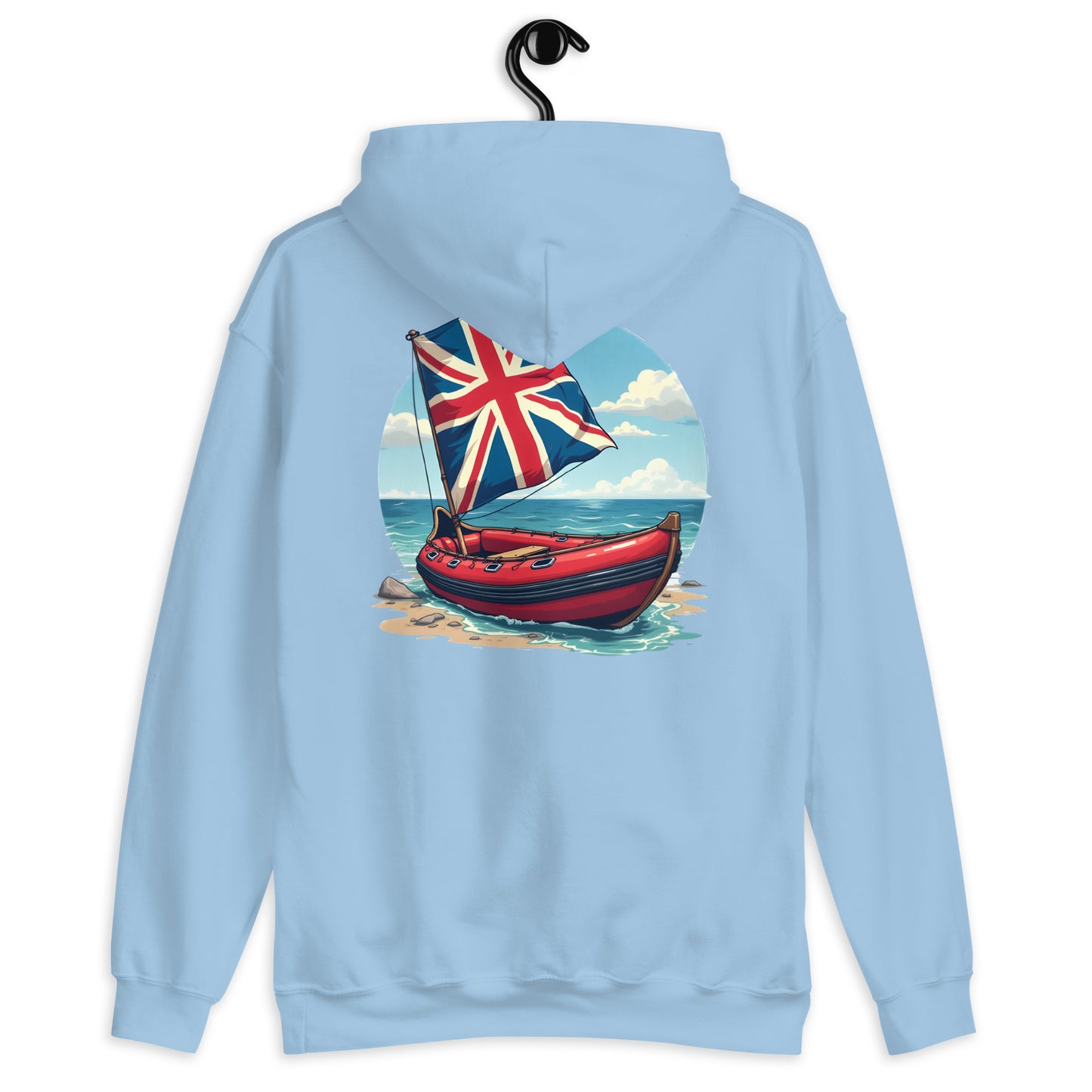 Unisex UK Beach Dinghy Hoodie