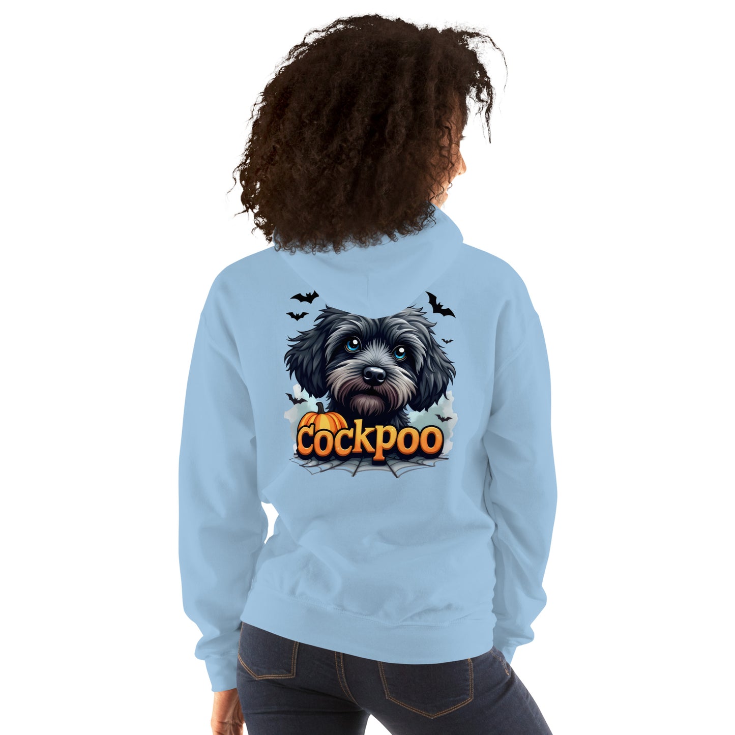Unisex Halloween cockapoo dog Hoodie