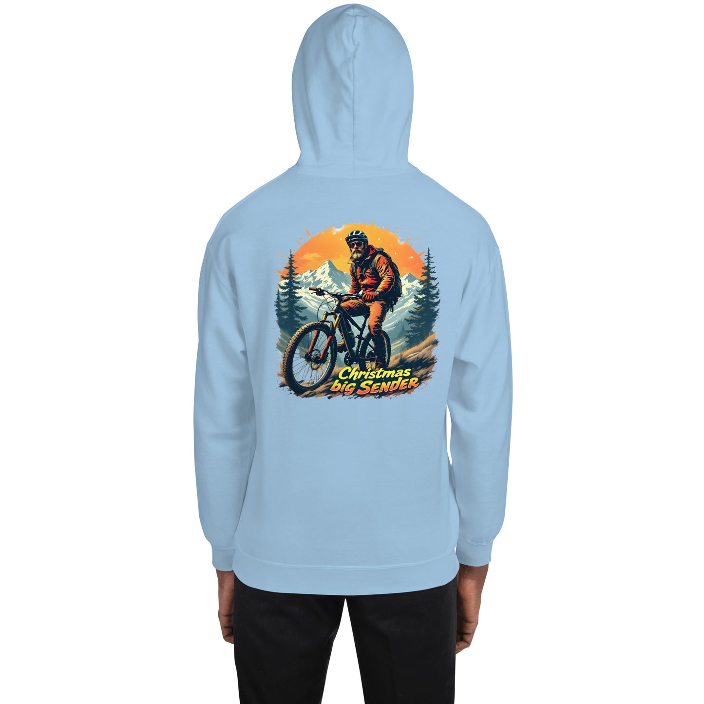 Unisex christmas big sender Hoodie