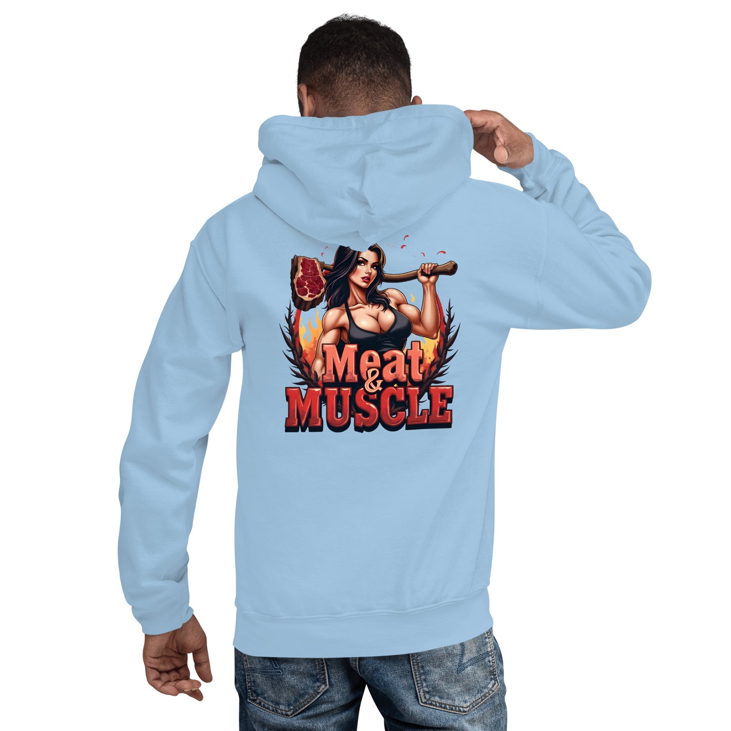 Unisex Carnival meat and muscle Hoodie