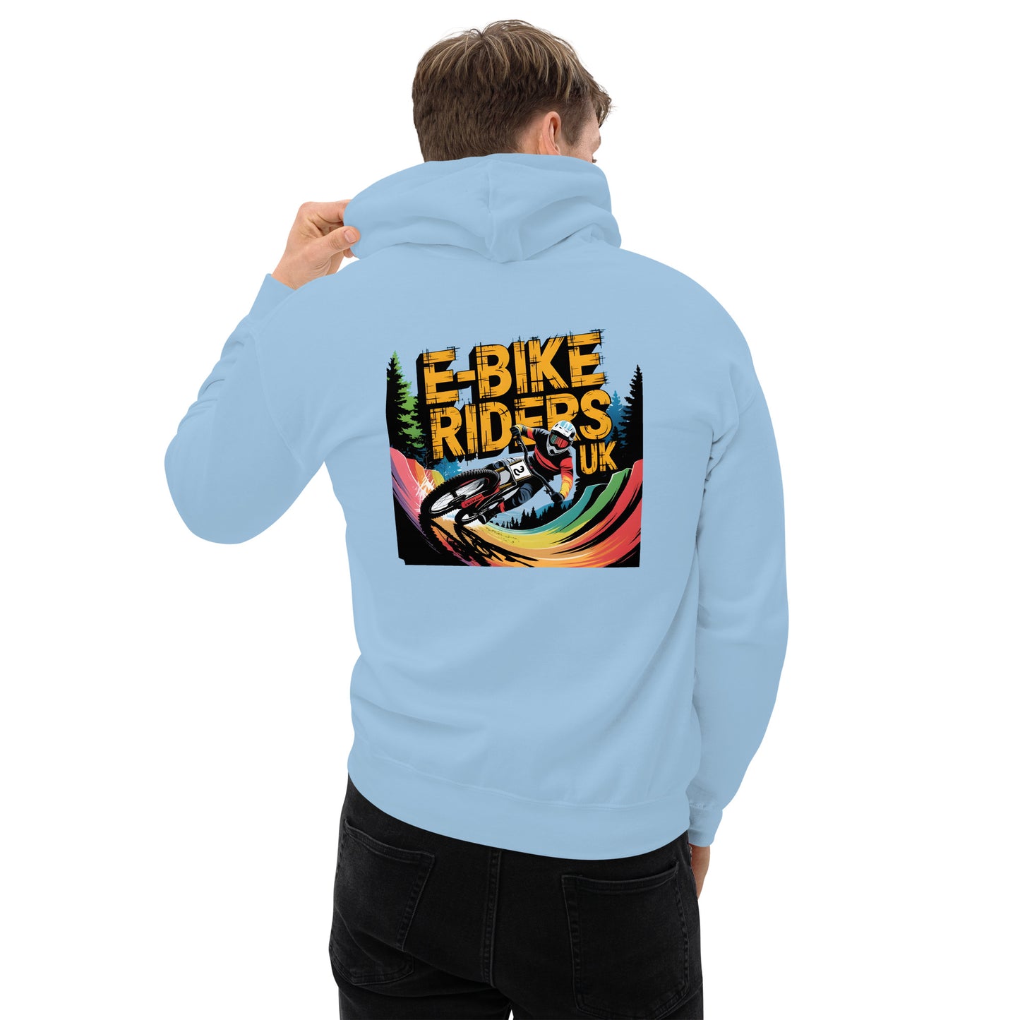 Unisex E-bike riders U K Series 2 Hoodie
