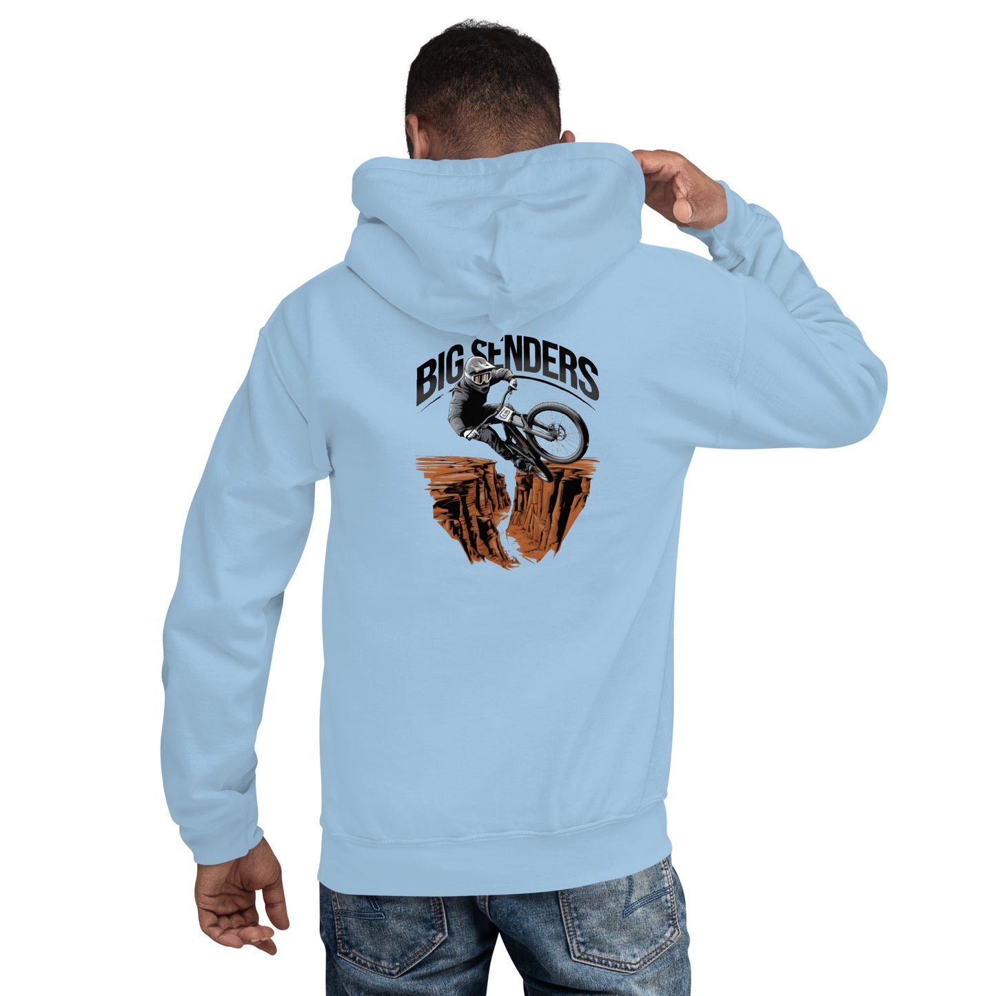 Unisex Twin print Big Canyon Sender Hoodie