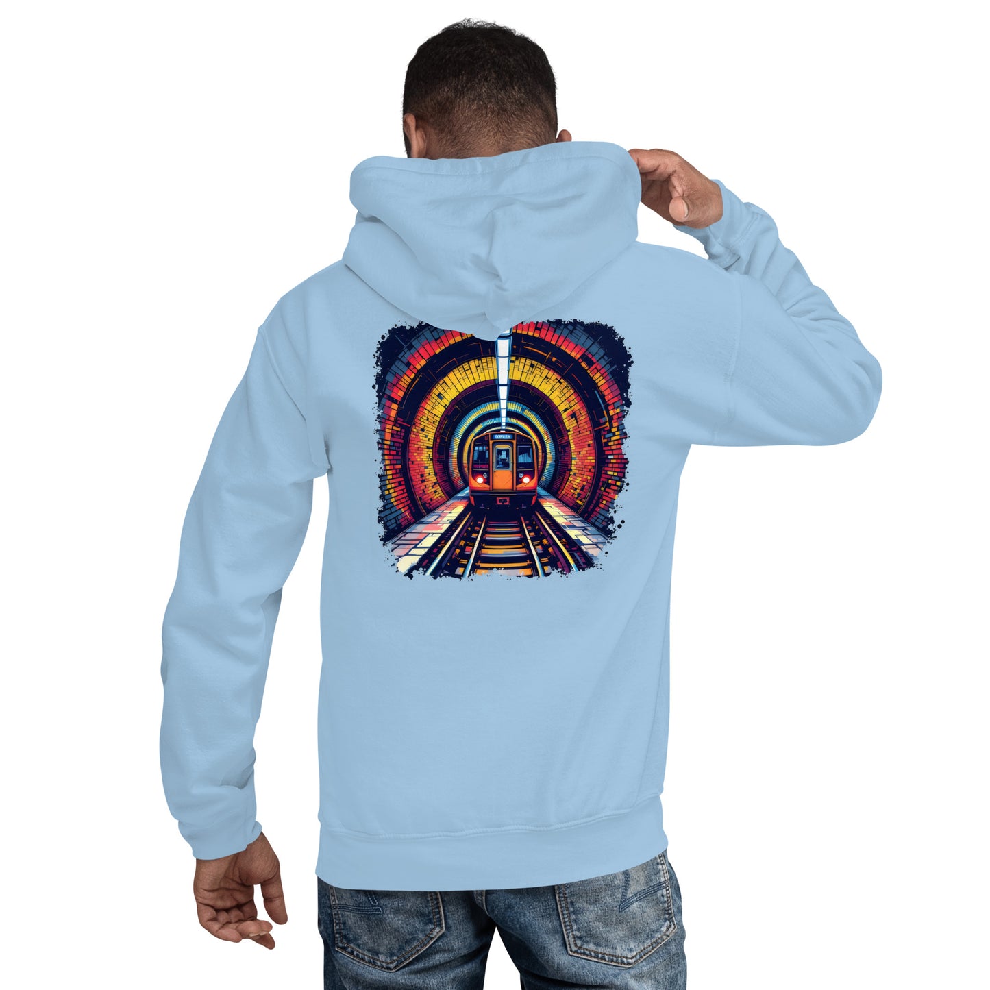 Unisex London Underground the Break-arch Hoodie