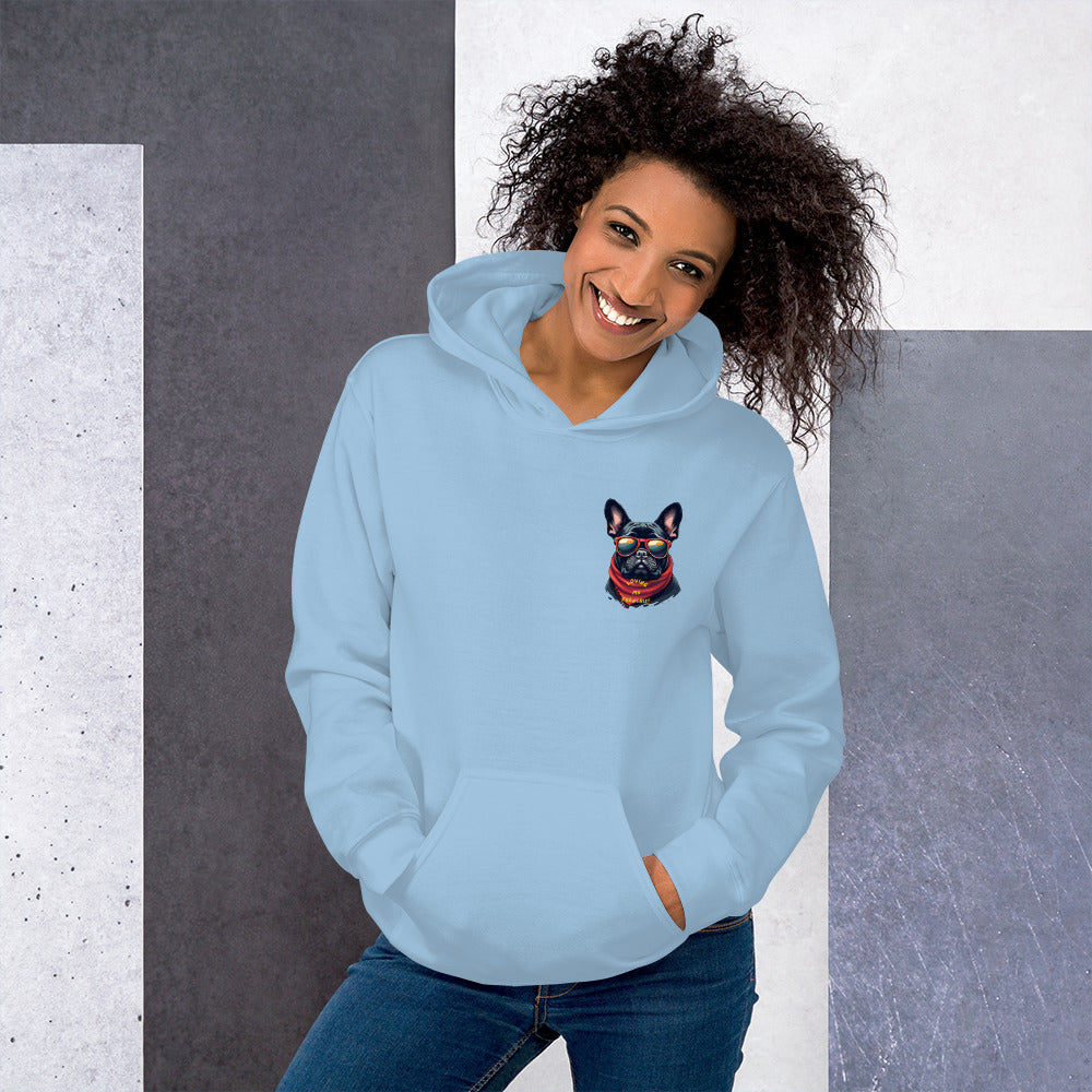 Unisex Bear Dog French bulldog classic Hoodie
