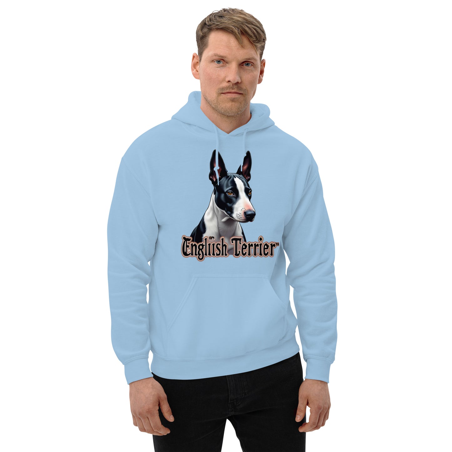 Men's English bull terrier classic Hoodie