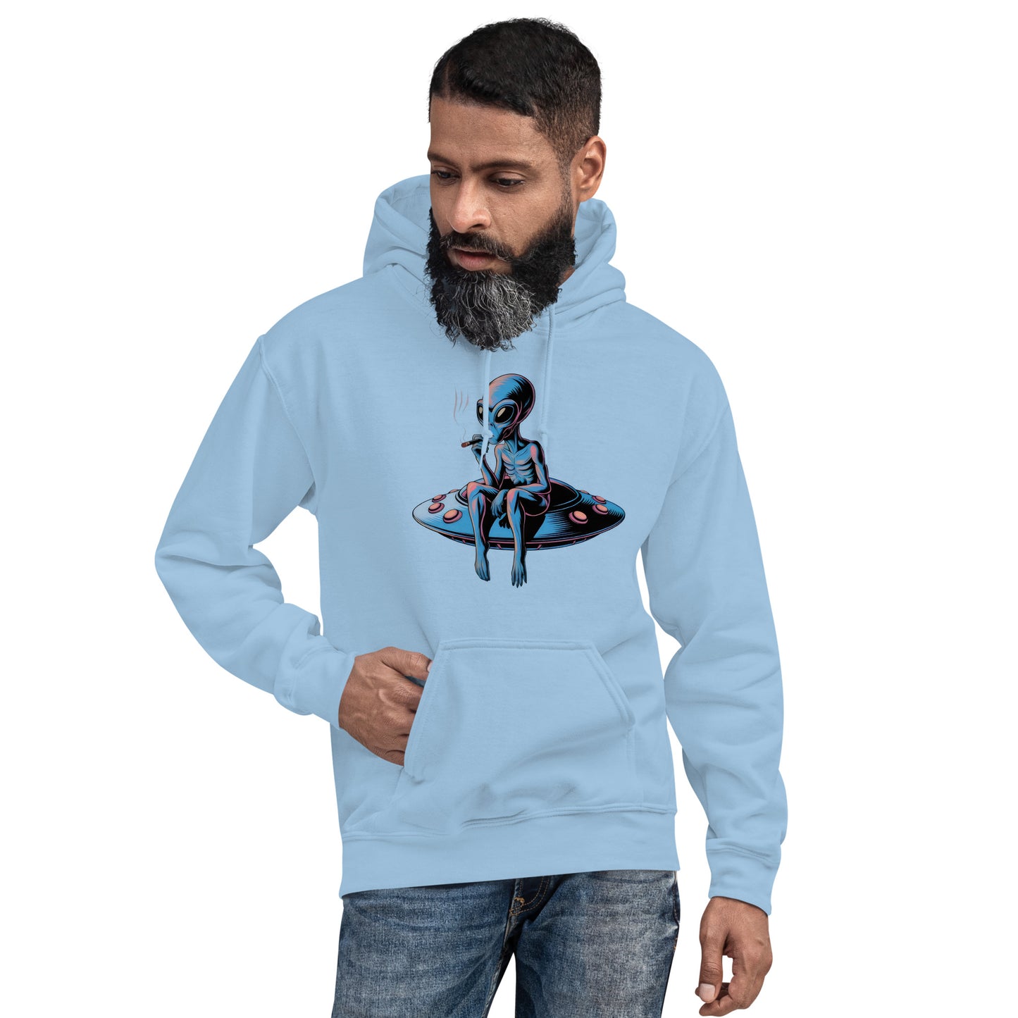 Unisex UFO Would anyone like a lift Hoodie
