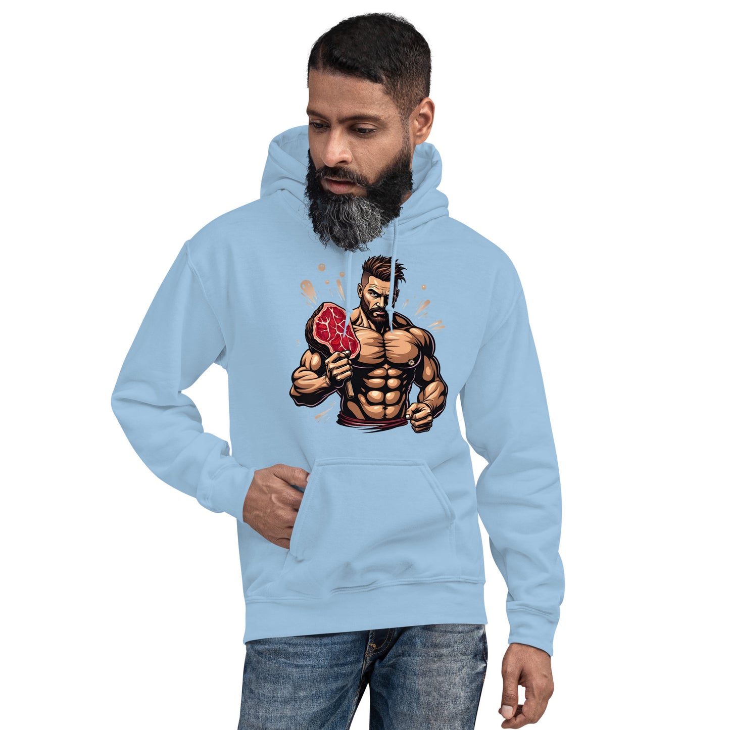 Unisex Carnival meat and muscle Hoodie