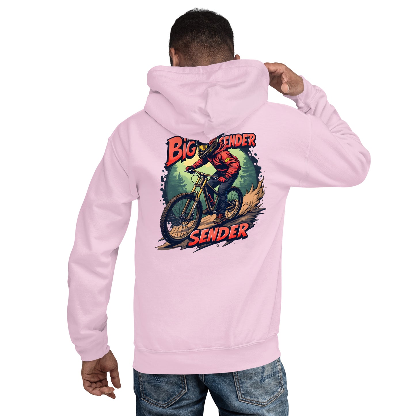 Unisex big sender Hoodie